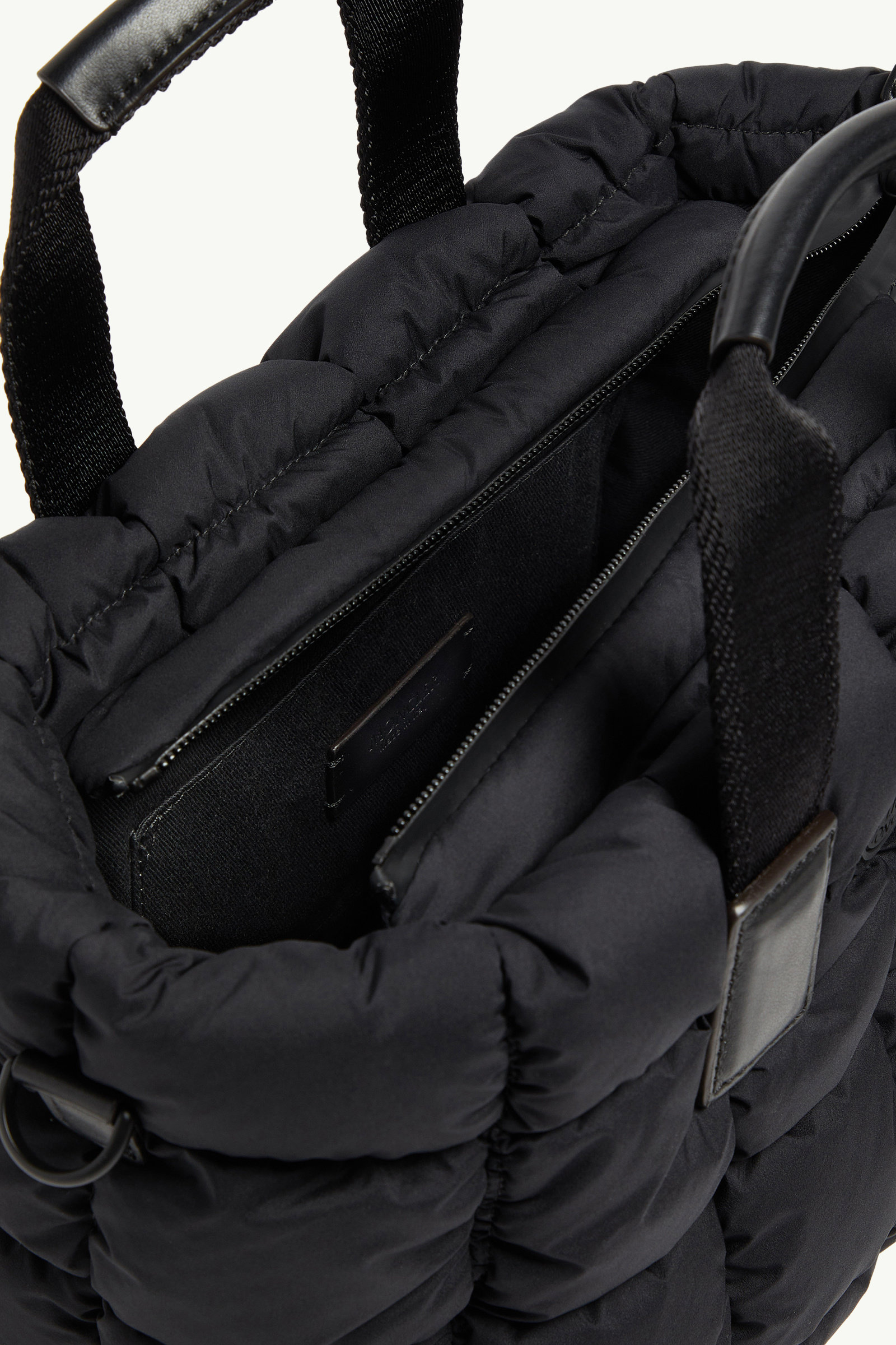Caradoc Water-Repellent Mini Tote Bag Women Black Moncler 4