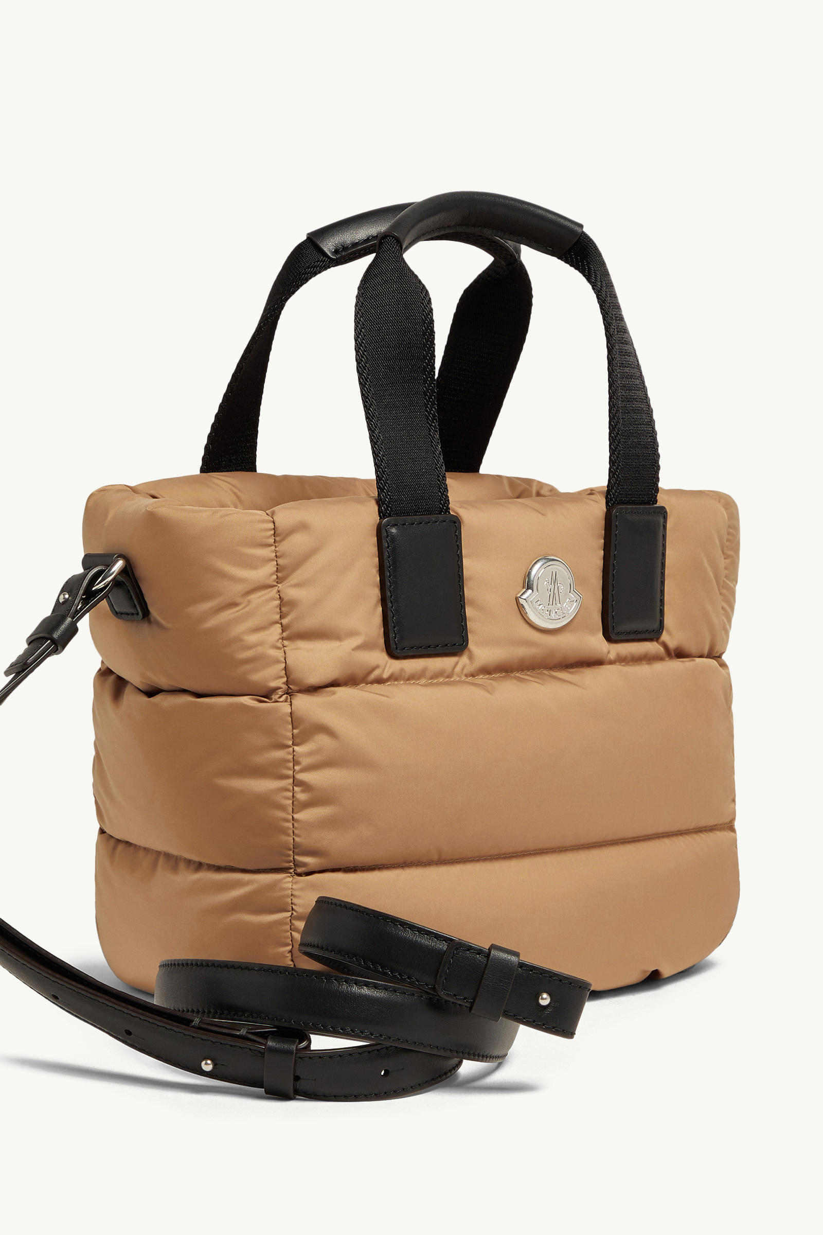 Caradoc Water-Repellent Mini Tote Bag Women Beige Moncler 2