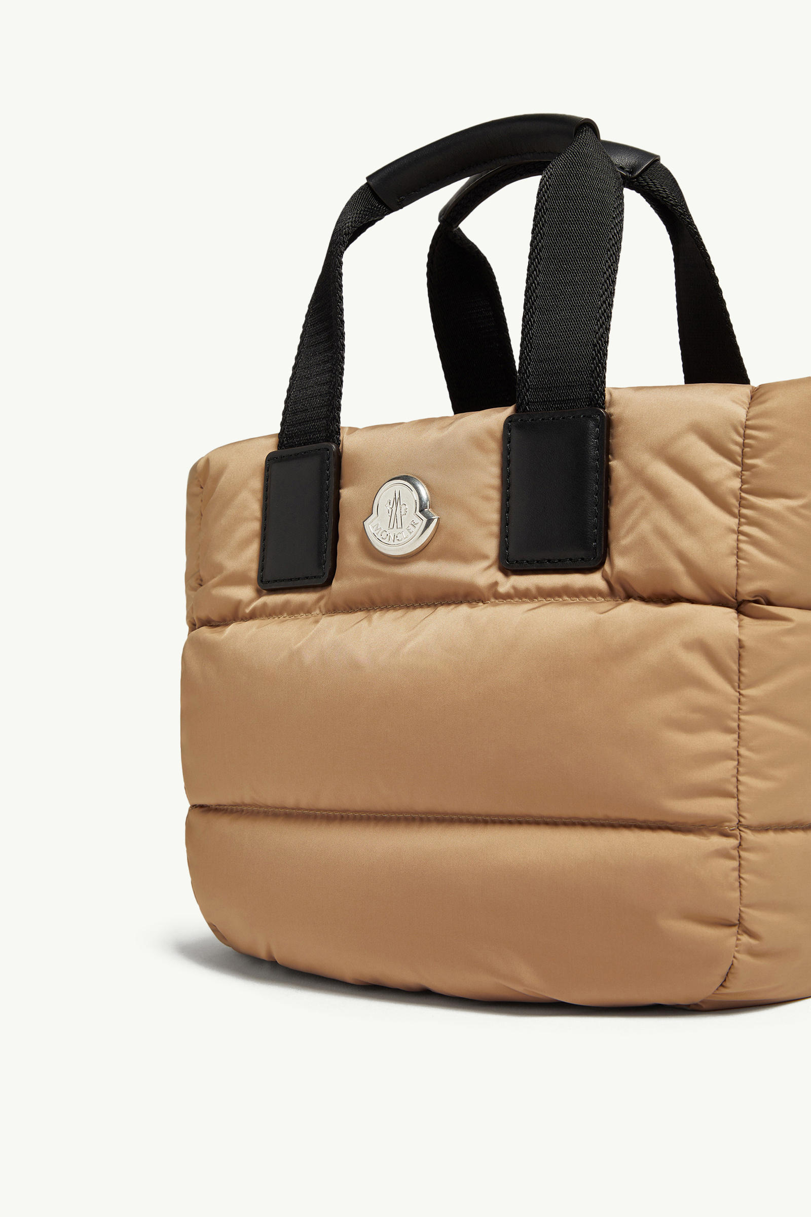 Caradoc Water-Repellent Mini Tote Bag Women Beige Moncler 5