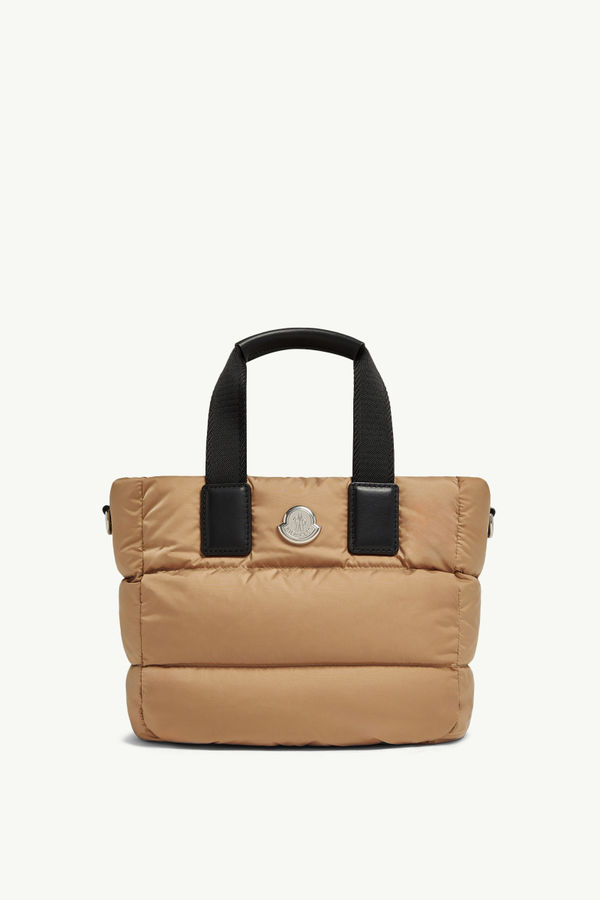 Caradoc Water-Repellent Mini Tote Bag Women Beige Moncler 0