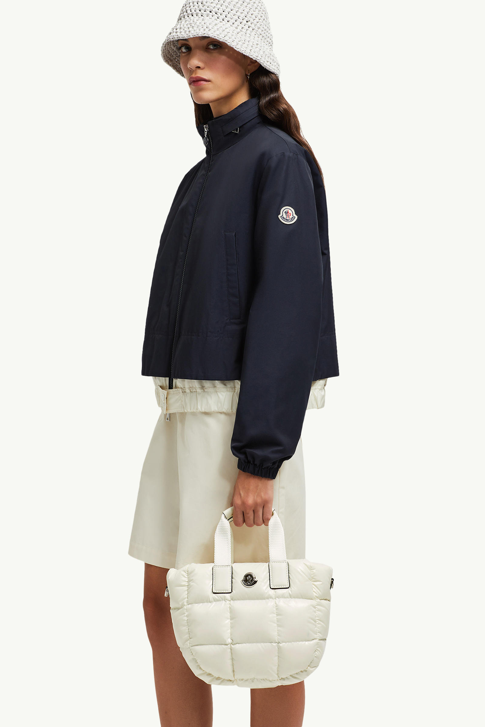 Caradoc Mini Tote Bag Women White Moncler 1