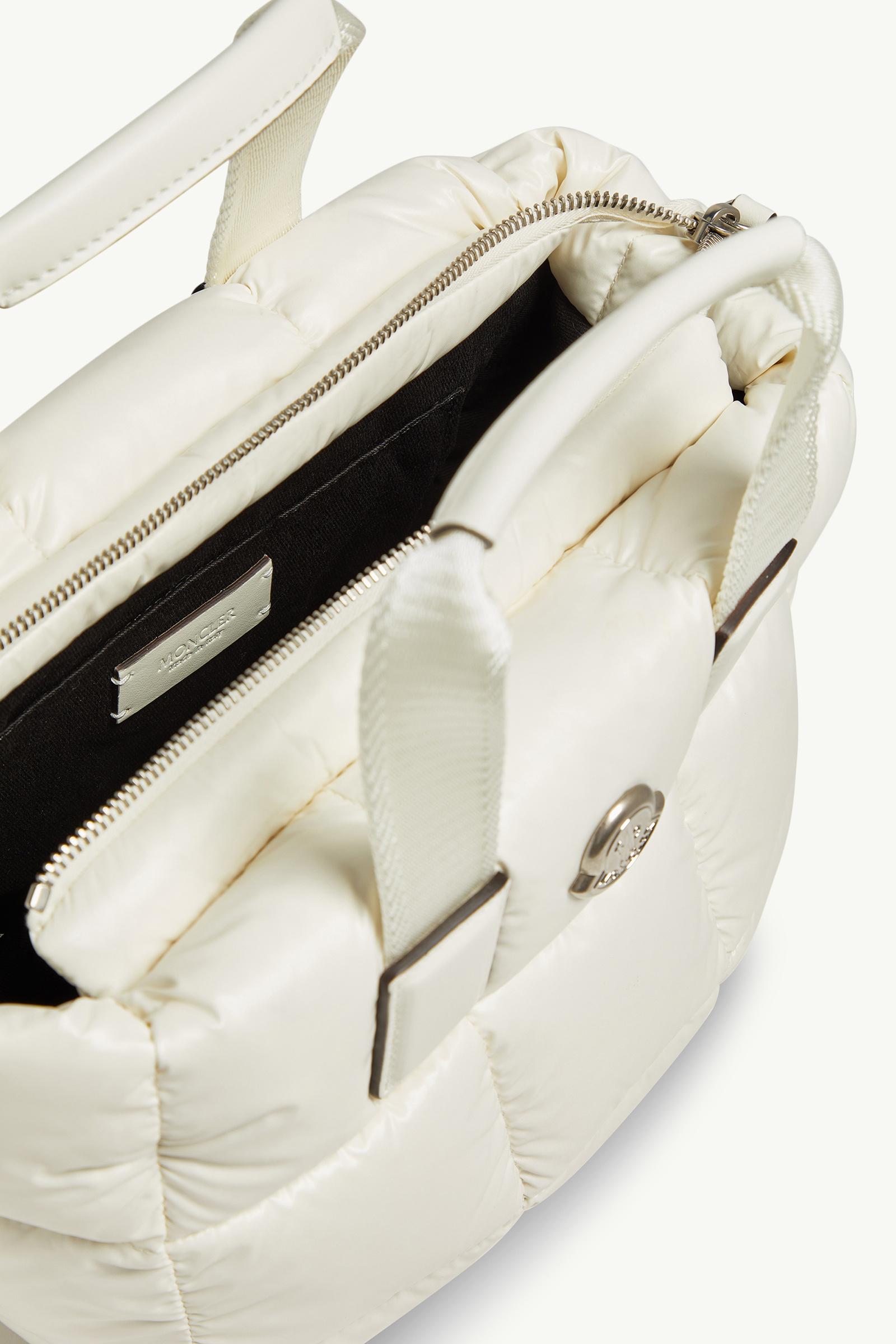 美品】 MONCLER CARADOC ミニ ハンドバッグ ホワイト