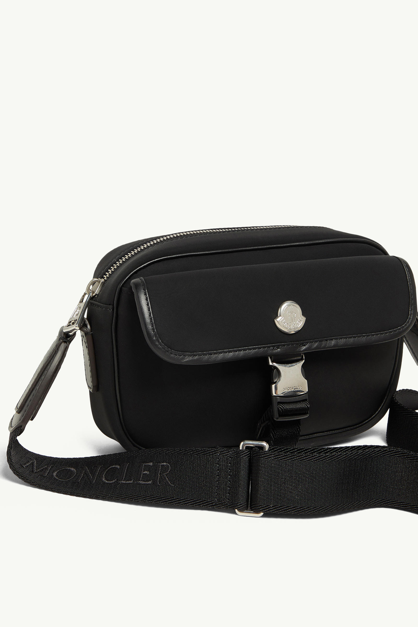 New Trick Water-Repellent Crossbody Bag Women Black Moncler 2