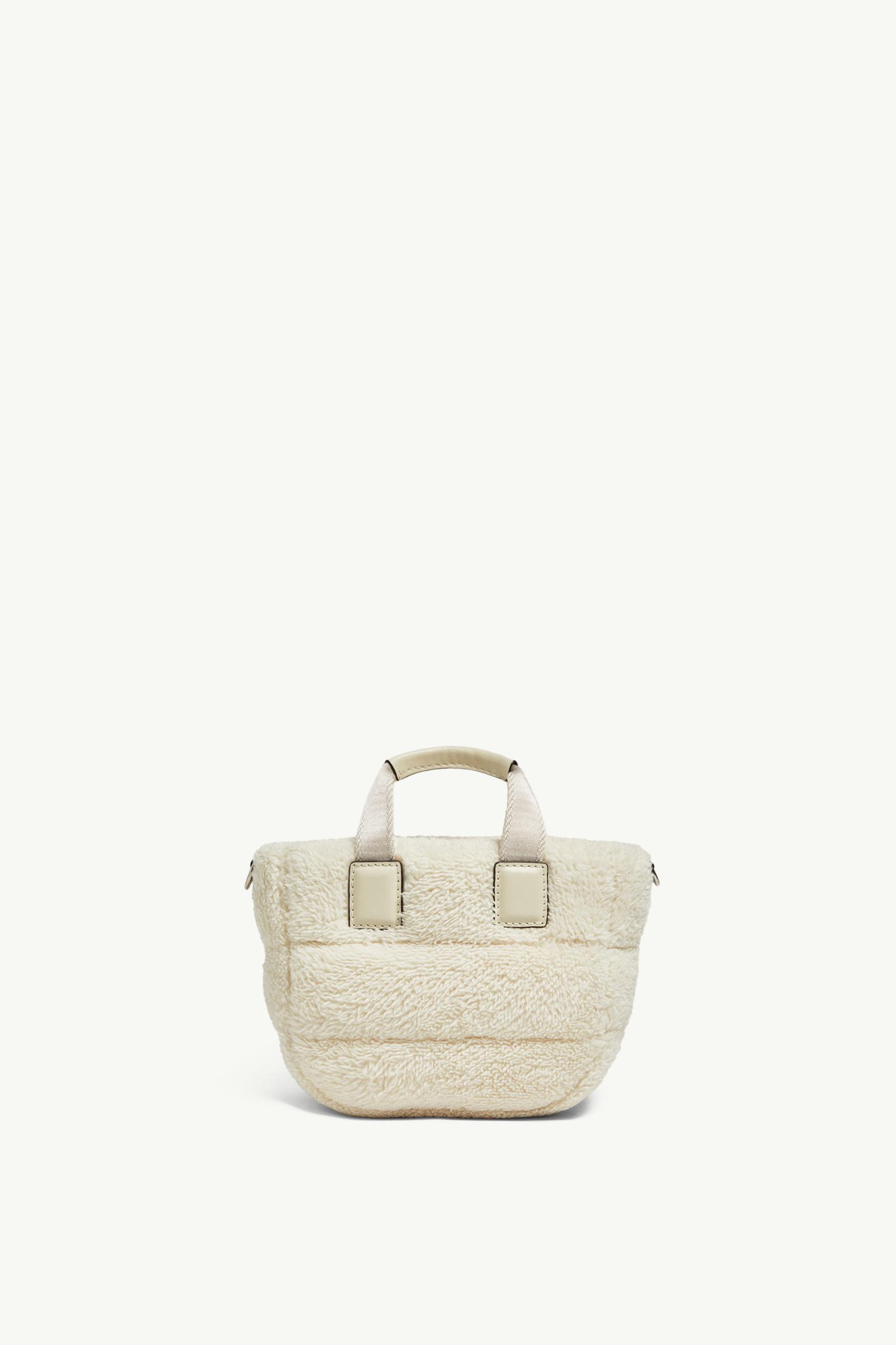 White Caradoc Shearling Mini Tote - Bags & Small Accessories