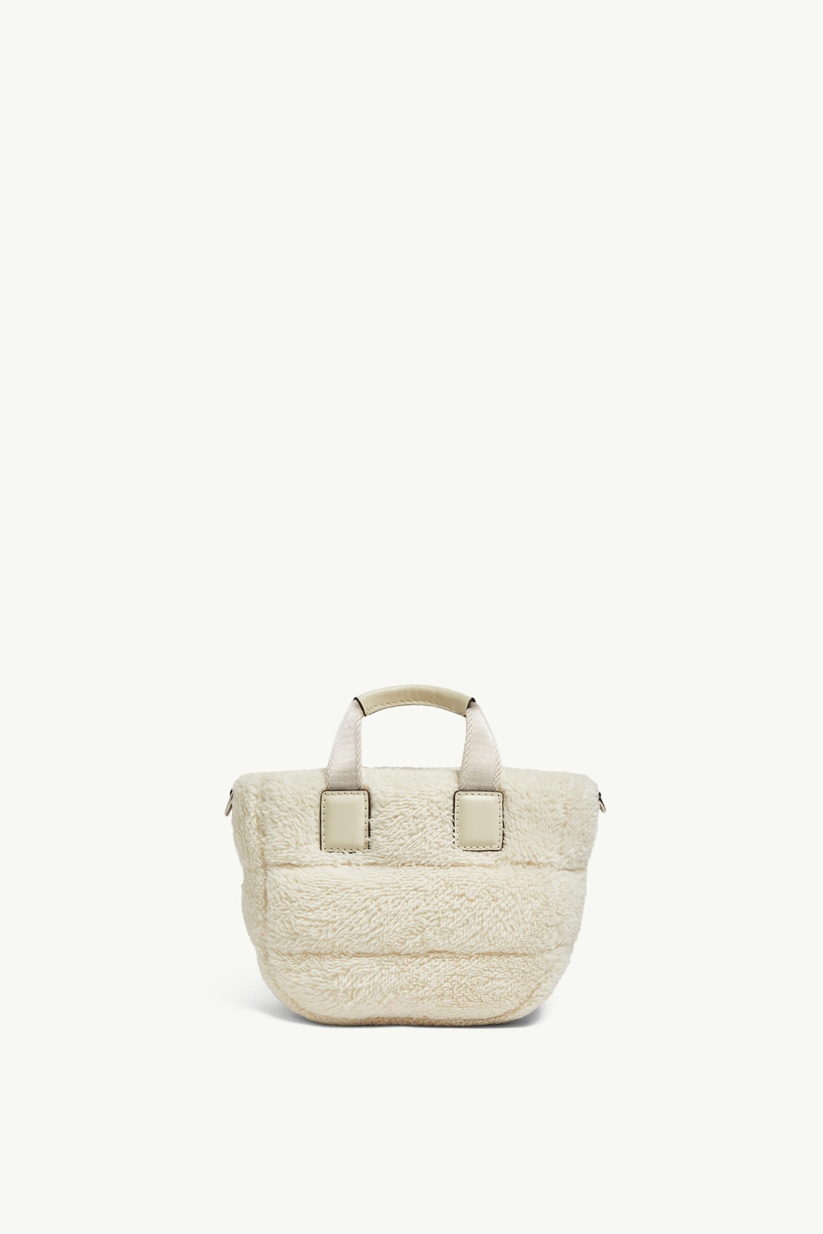 Caradoc Shearling Mini Tote Women White Moncler 3