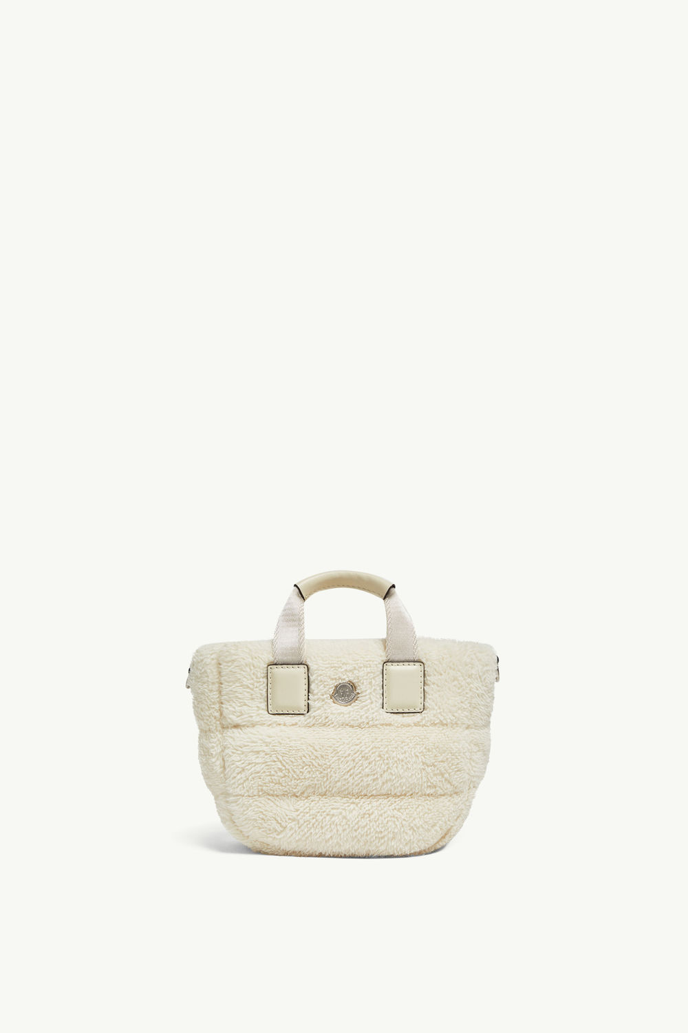 Caradoc Shearling Mini Tote Women White Moncler 0