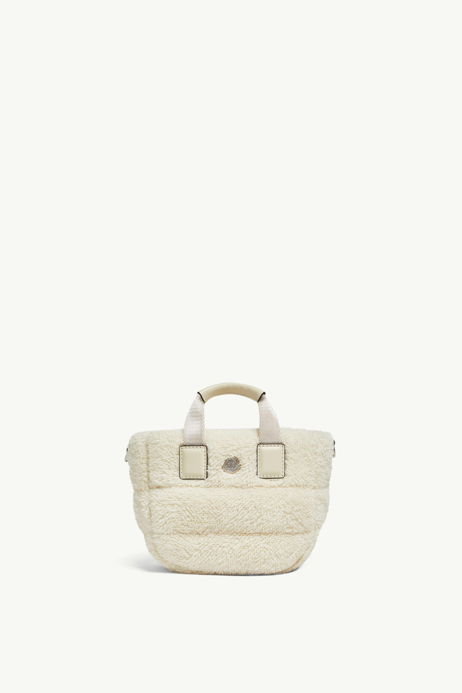 Caradoc Shearling Mini Tote Women White Moncler 0