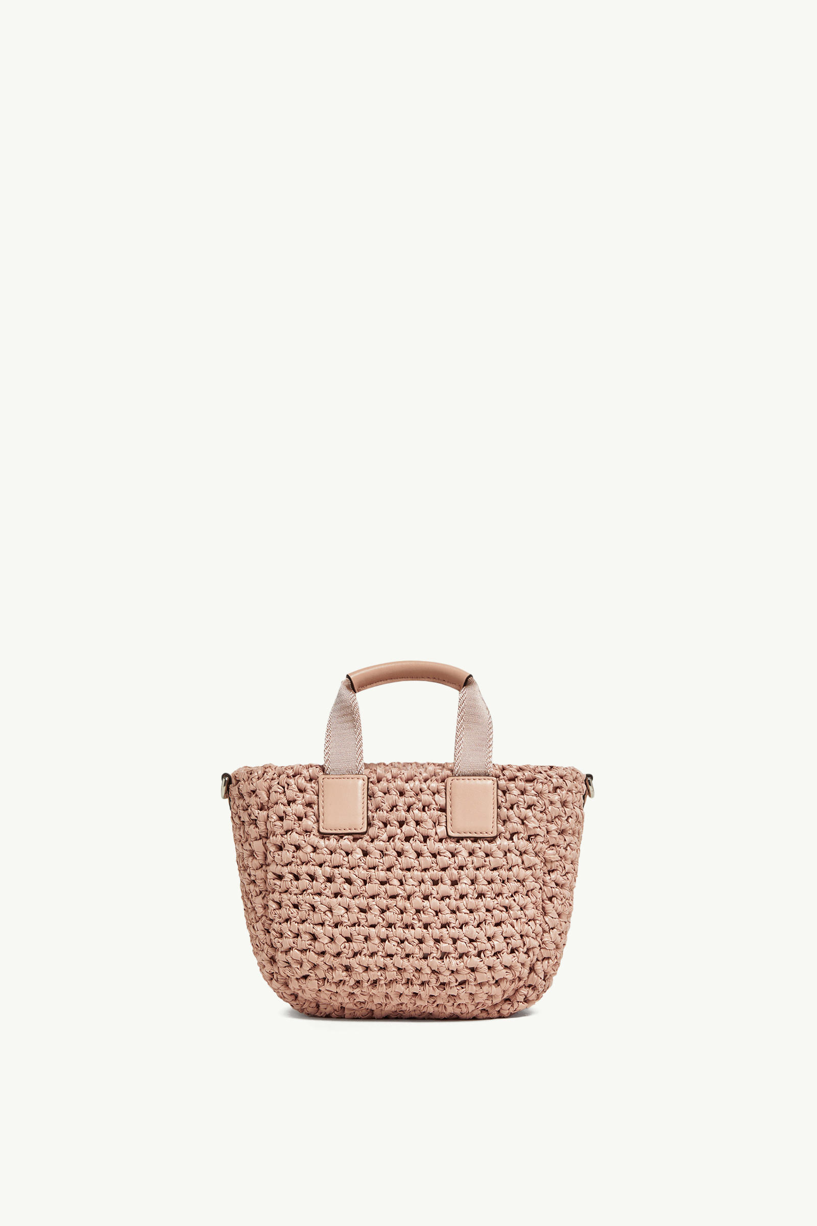 Caradoc Woven Micro Tote Bag Women Pink Moncler 3