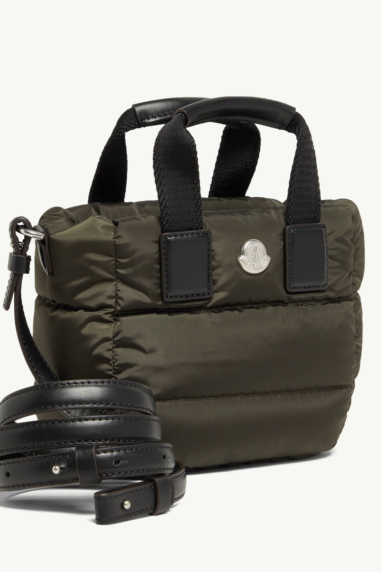 Caradoc Water-Repellent Micro Tote Bag Women Dark Green Moncler 2