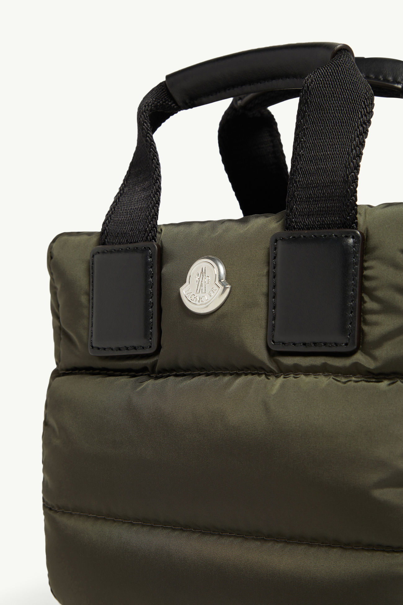 Caradoc Water-Repellent Micro Tote Bag Women Dark Green Moncler 5