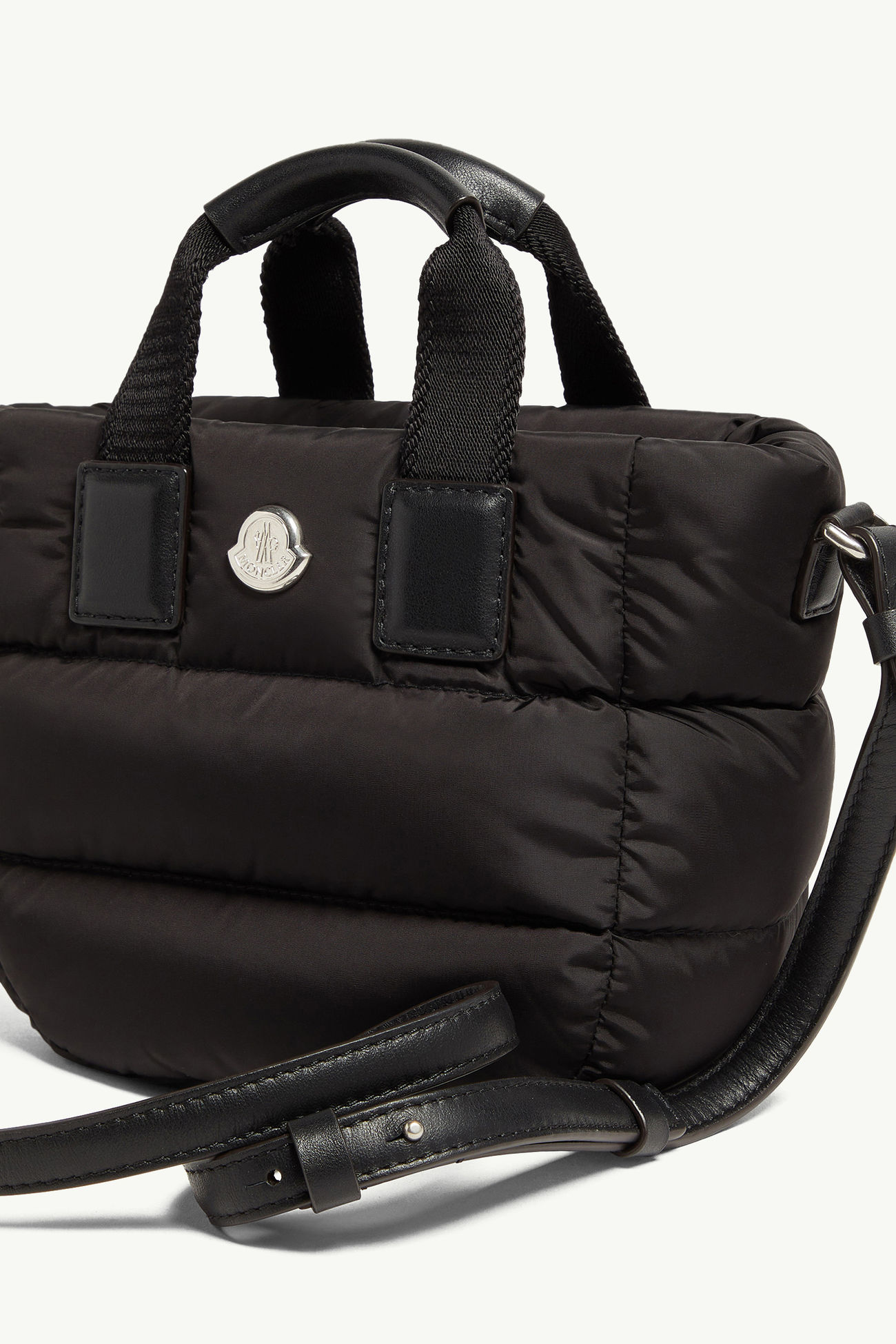 Borsa tote micro Caradoc idrorepellente Donna Nero Moncler 5