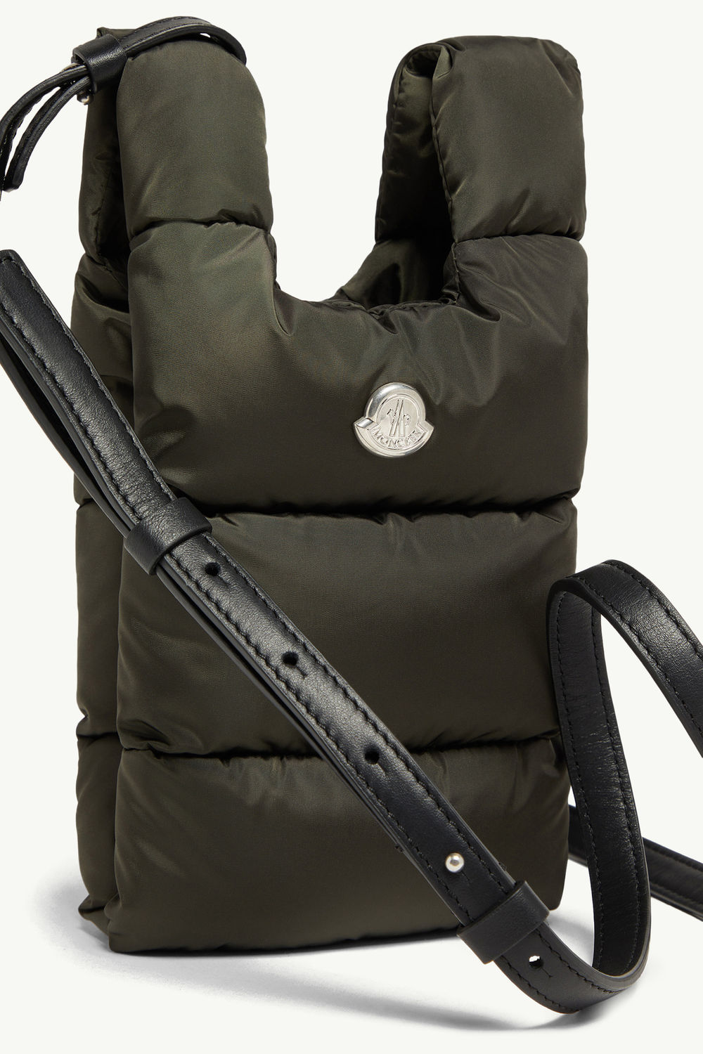 Legere Small Water-Repellent Crossbody Bag Women Olive Green Moncler 2