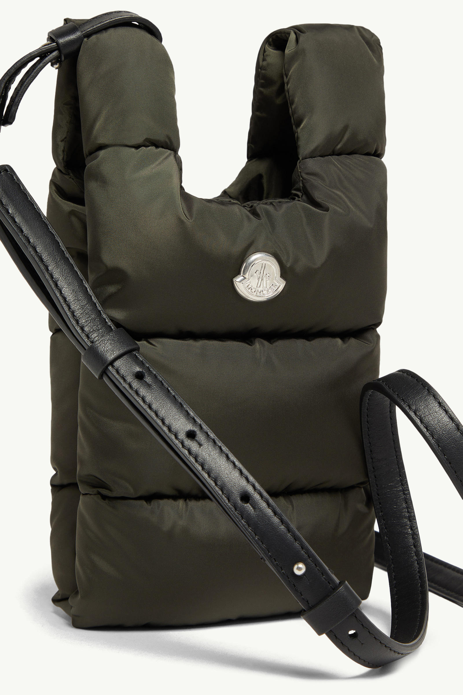 Legere Small Water-Repellent Crossbody Bag Women Olive Green Moncler 2