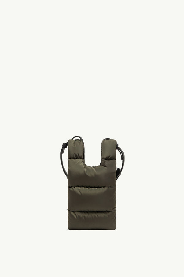 Legere Small Water-Repellent Crossbody Bag Women Olive Green Moncler 3