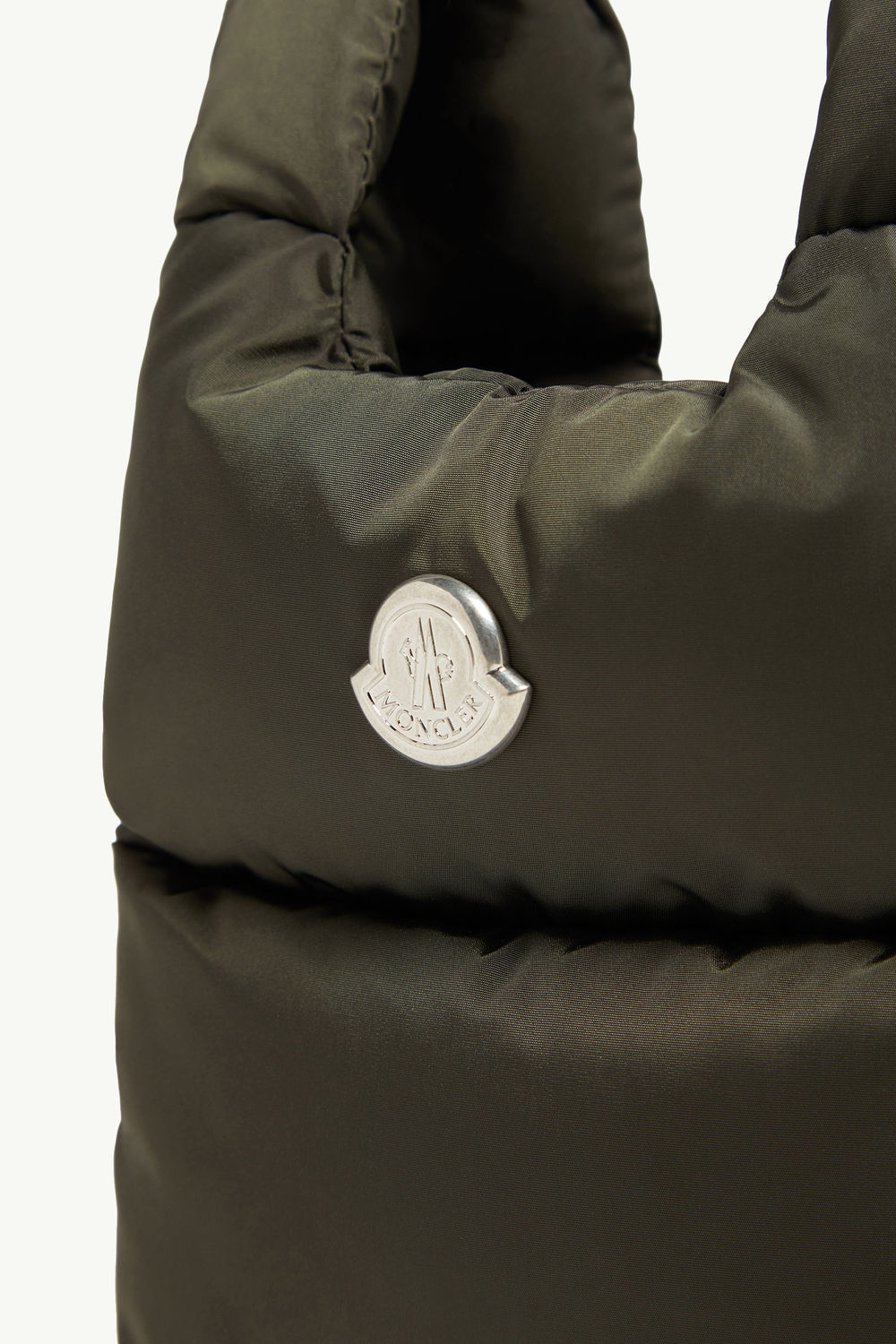 Kleine, legere wasserabweisende Umhängetasche Damen Olivgrün Moncler 5