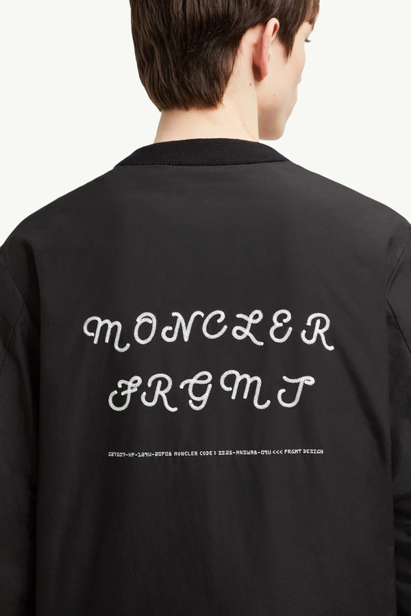 Moncler x FRGMT Anise男士短款羽绒夹克外套 男士 黑色 Moncler 5