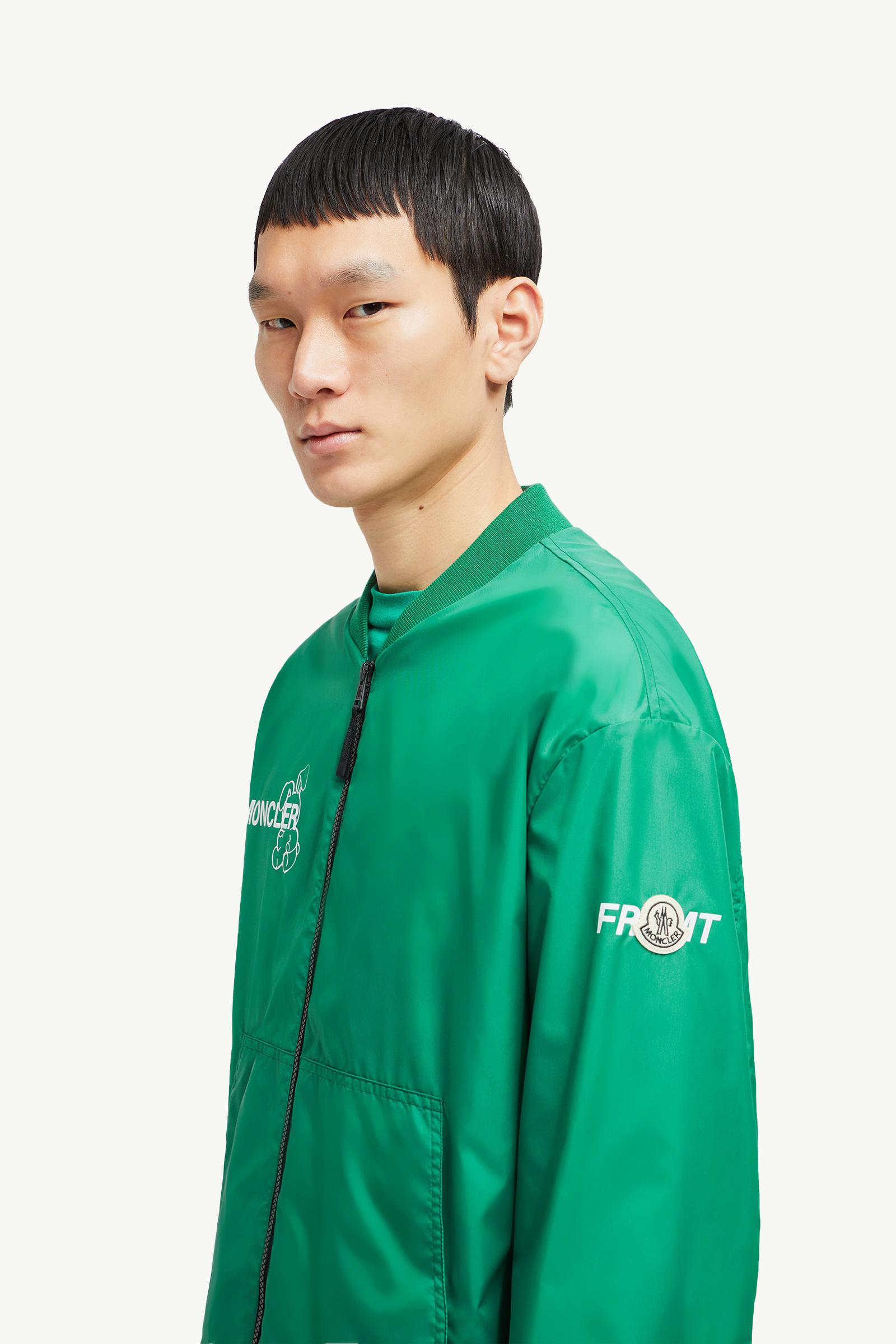 Moncler x FRGMT Ostria Bomber Jacket Men Leaf Green Moncler 1