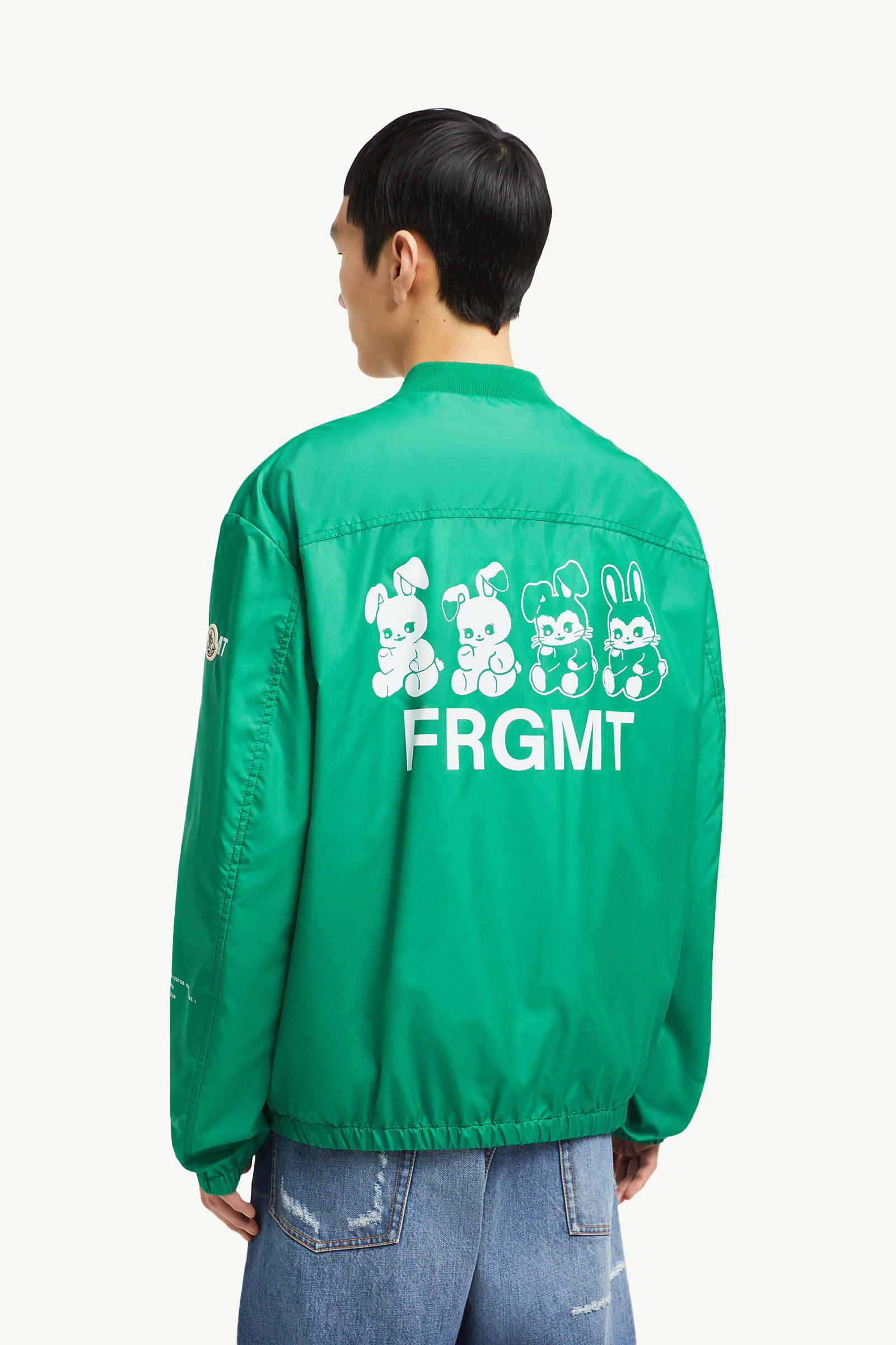Moncler x FRGMT Ostria Bomber Jacket Men Leaf Green Moncler 4