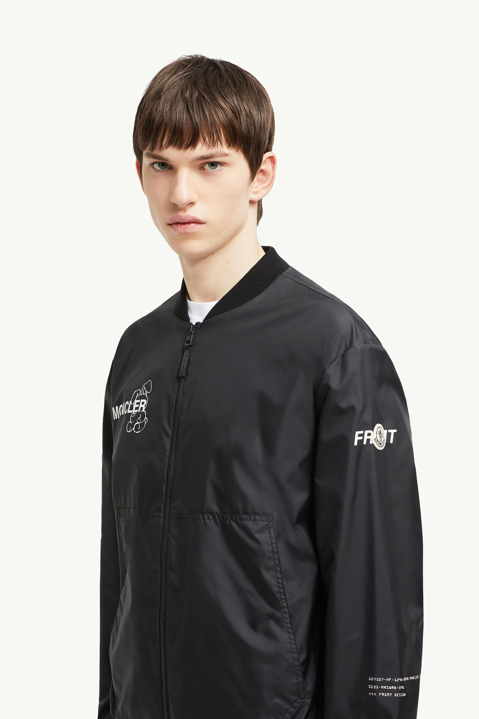 Moncler x FRGMT Ostria Bomber Jacket Men Black Moncler 1