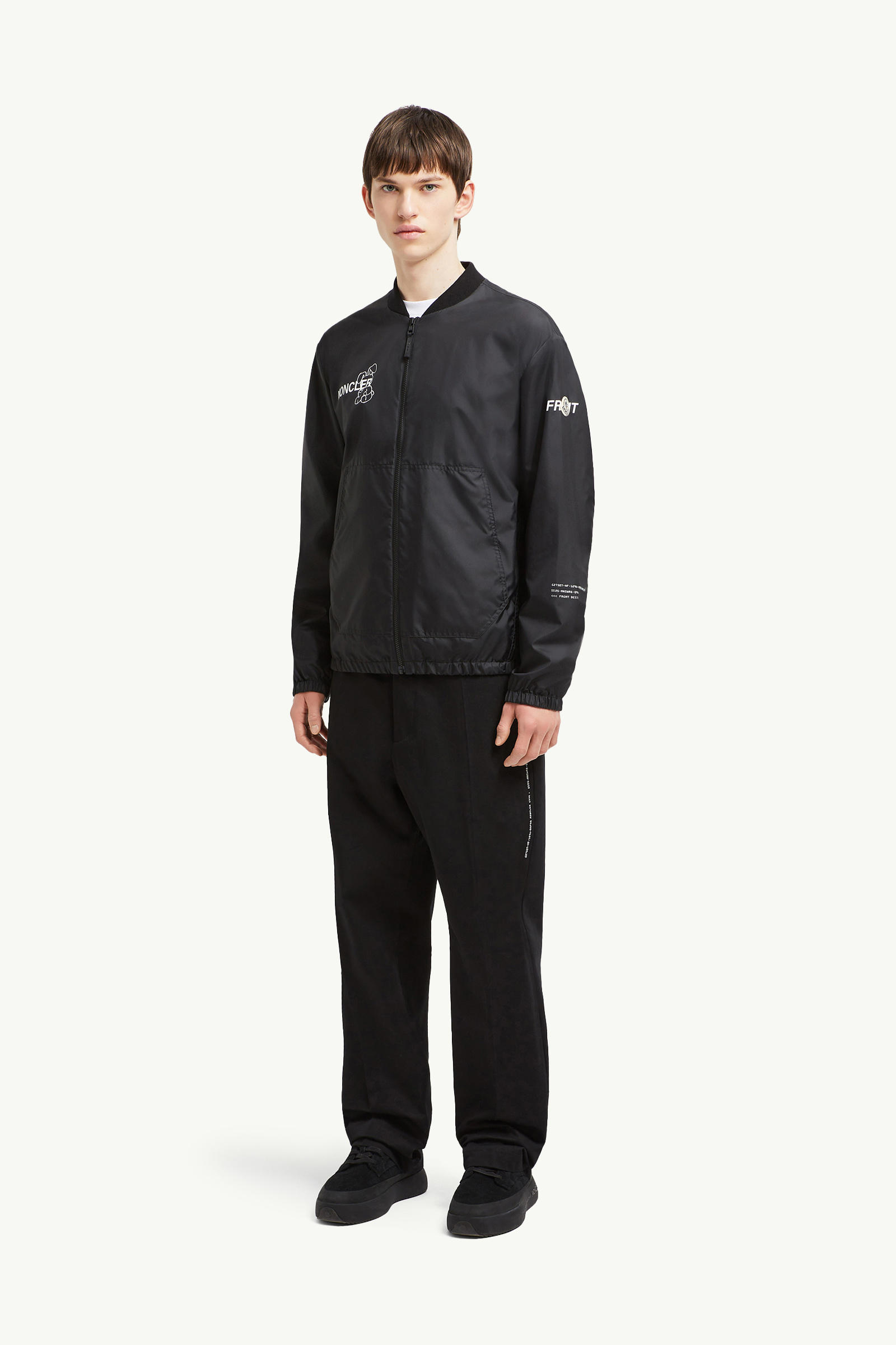 Moncler x FRGMT Ostria Bomber Jacket Men Black Moncler 3