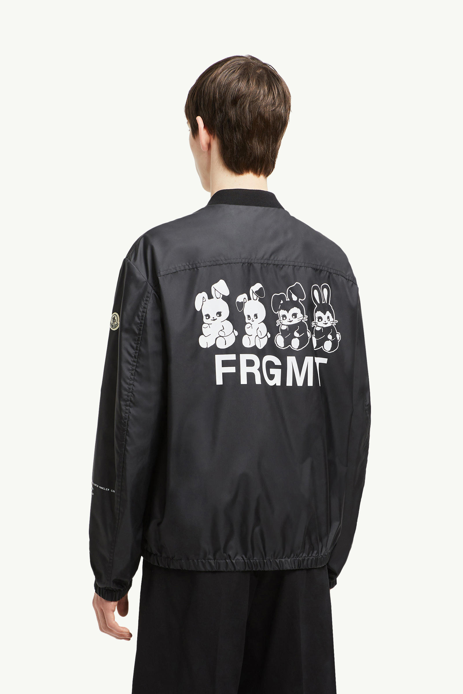 Moncler x FRGMT Ostria Bomber Jacket Men Black Moncler 4