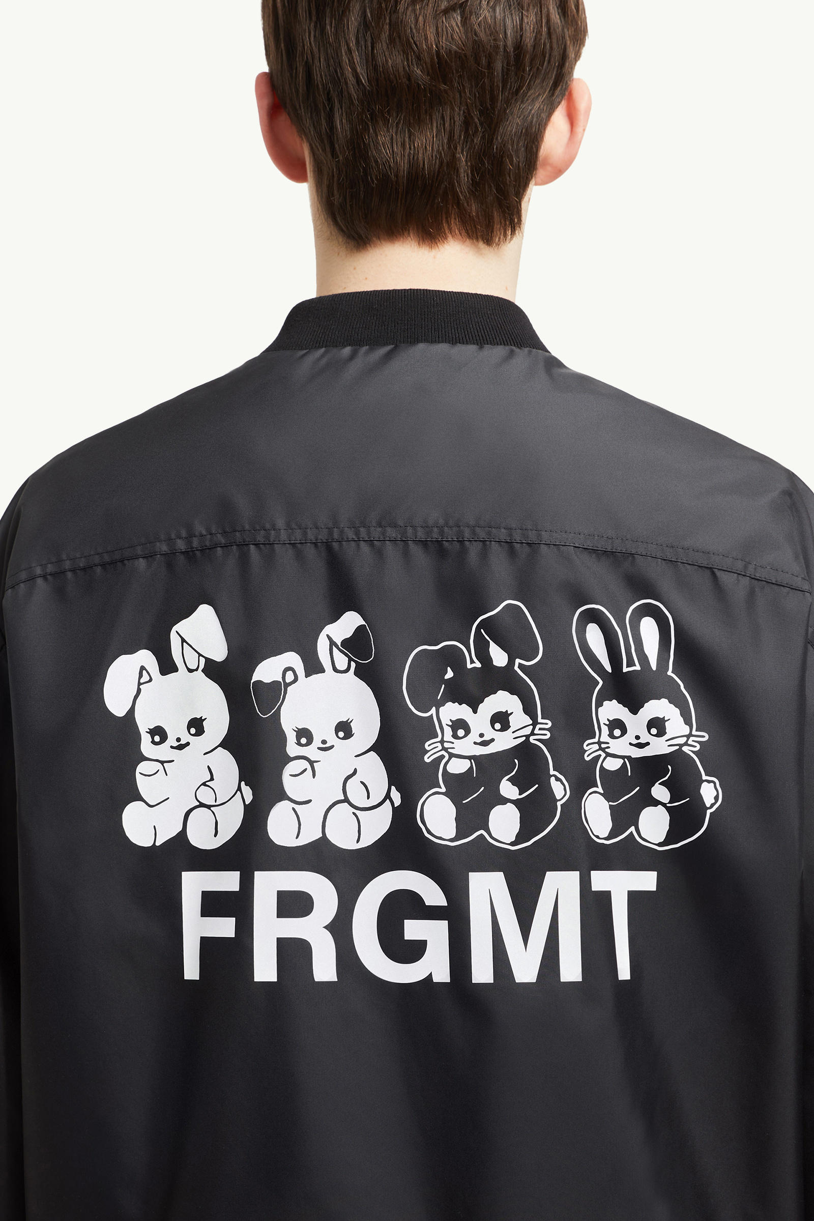 Moncler x FRGMT Ostria Bomber Jacket Men Black Moncler 6