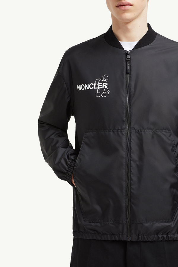 Moncler x FRGMT Ostria Bomber Jacket Men Black Moncler 7