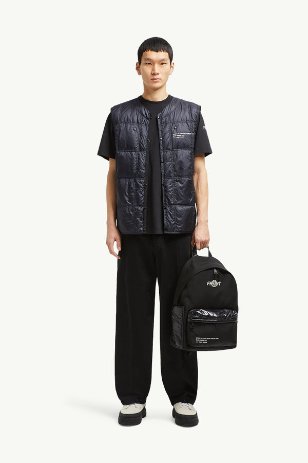 Moncler x FRGMT Vaile Packable Down Gilet Men Navy Blue Moncler 0
