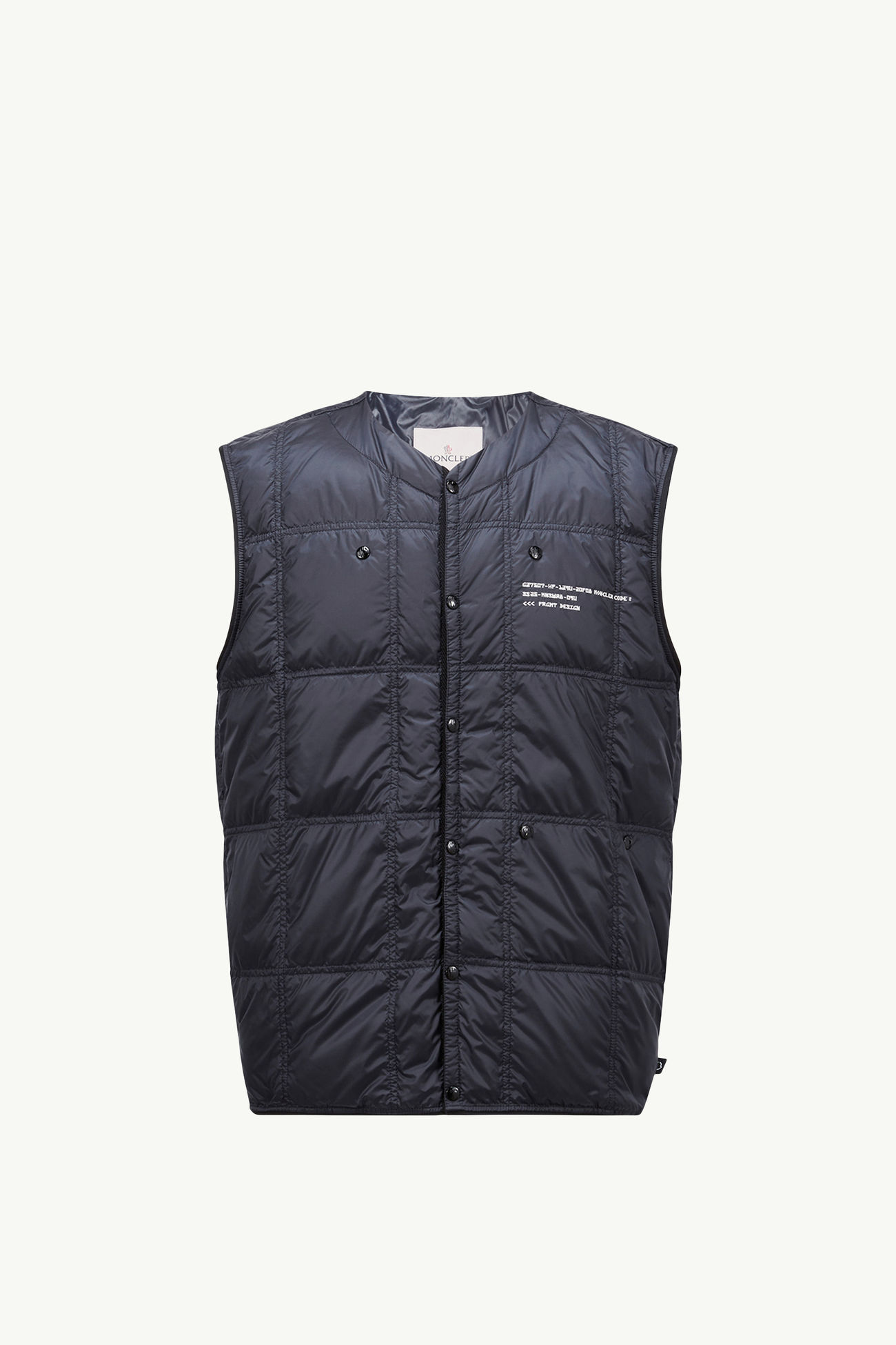 Chaleco plumífero plegable Moncler x FRGMT Vaile Hombre Azul marino Moncler 2