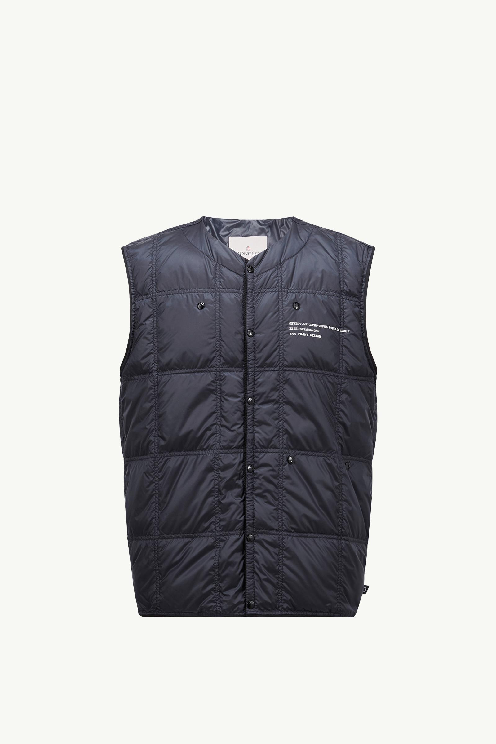 ネイビーブルー Moncler x FRGMT Vaileベスト : Moncler x FRGMT