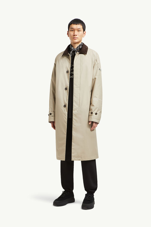 Trench-coat en GORE-TEX INFINIUM™ Nabeh Moncler x FRGMT Hommes Beige Moncler 0