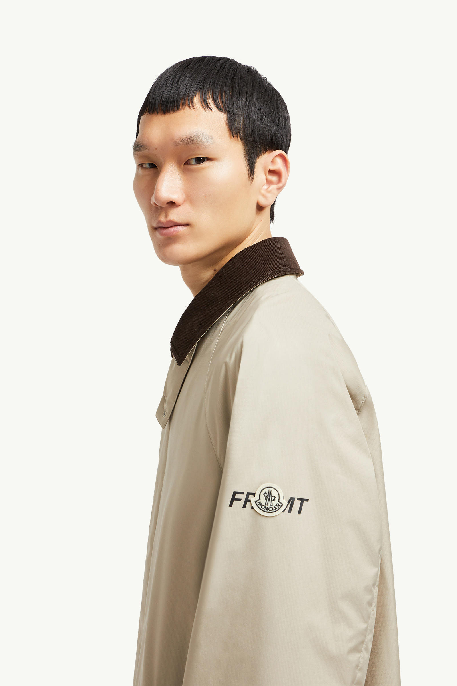 Moncler x FRGMT Nabeh GORE-TEX INFINIUM™ Trench Coat Men Beige Moncler 1