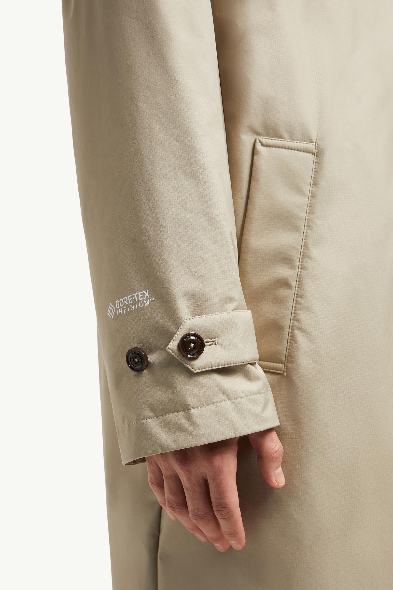 MONCLER　フーディ スプリング ハーフコート　ENET　ベージュ MONCLER 24SS新作 モンクレール レディース LEANDRO スプリング