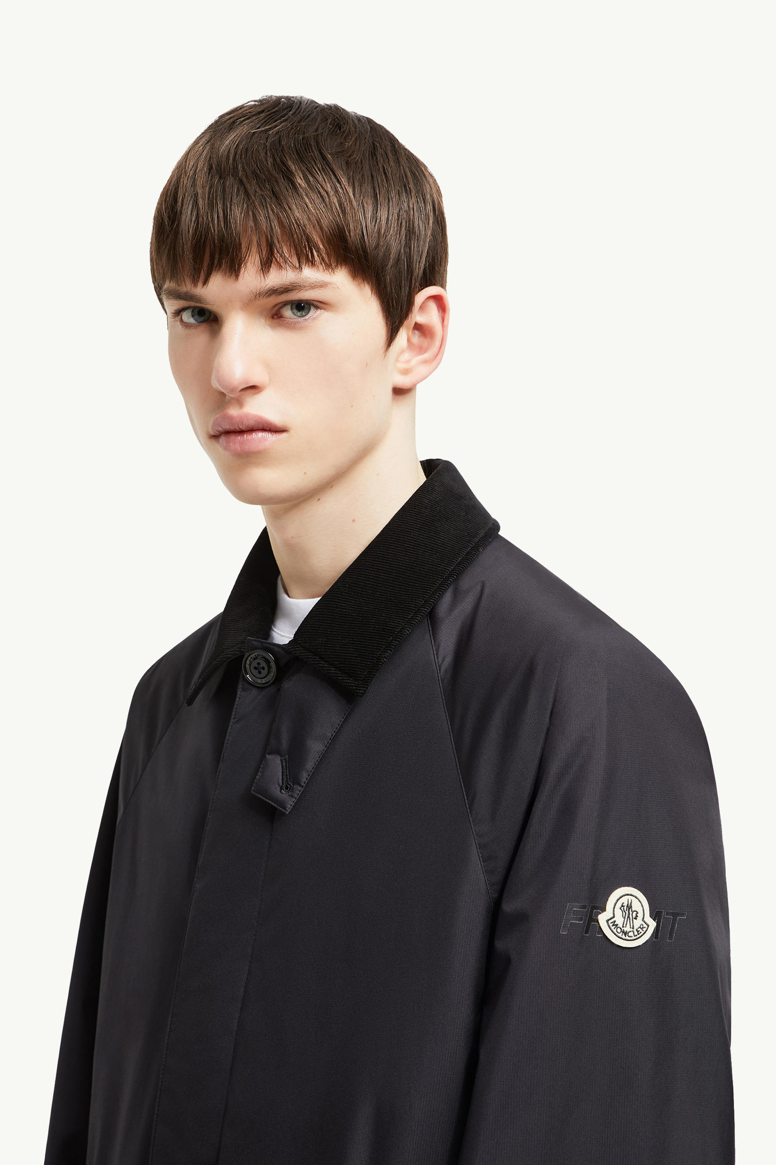 Moncler x FRGMT Nabeh GORE-TEX INFINIUM™ Trench Coat Men Navy Blue Moncler 1