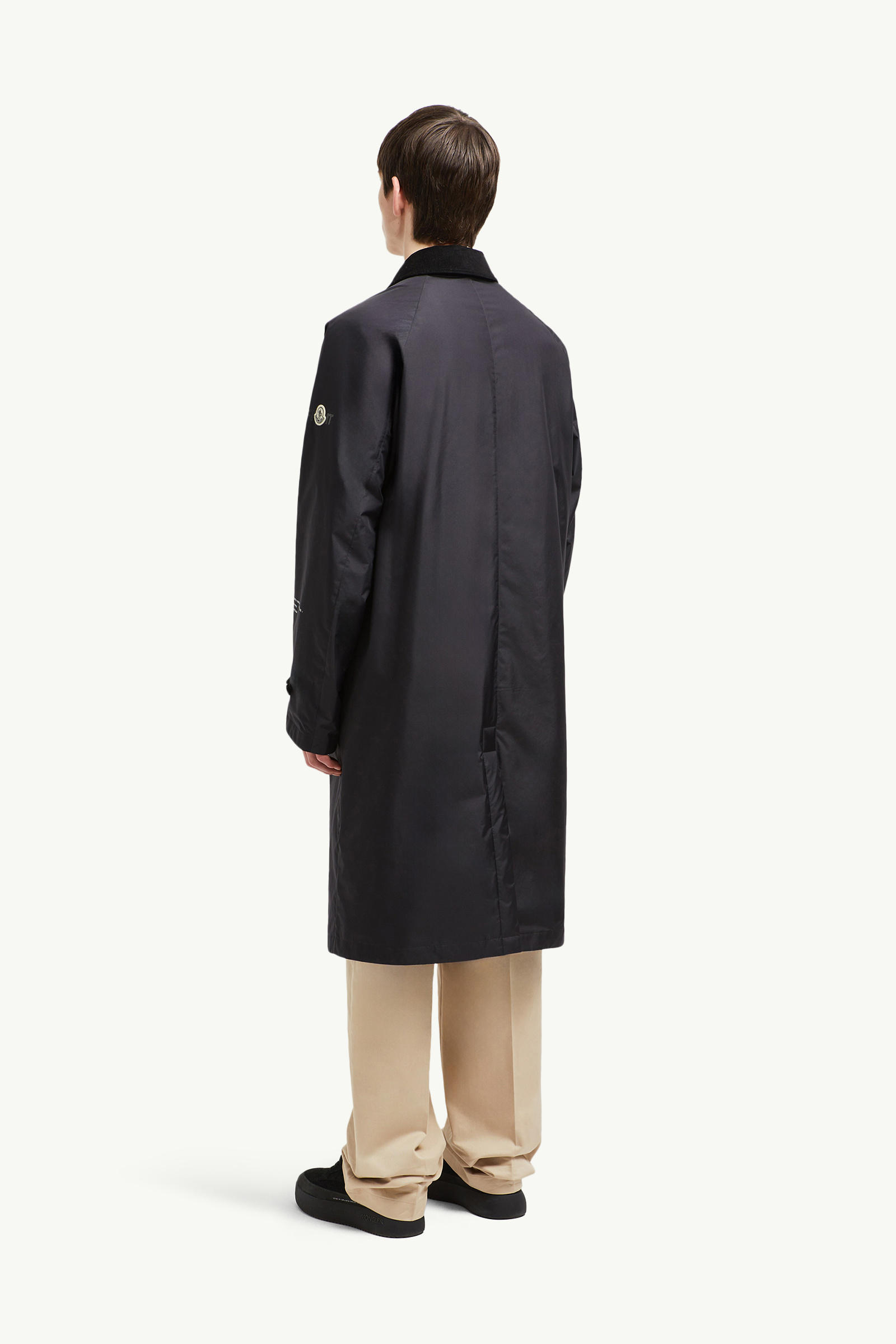 Moncler x FRGMT Nabeh GORE-TEX INFINIUM™ Trench Coat Men Navy Blue Moncler 4