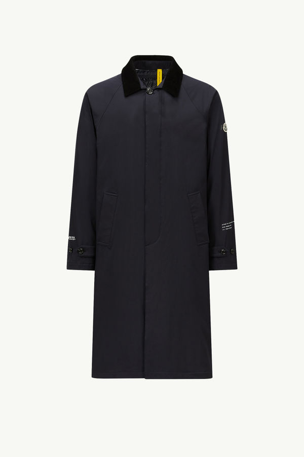Moncler x FRGMT Nabeh GORE-TEX INFINIUM™ Trench Coat Men Navy Blue Moncler 2