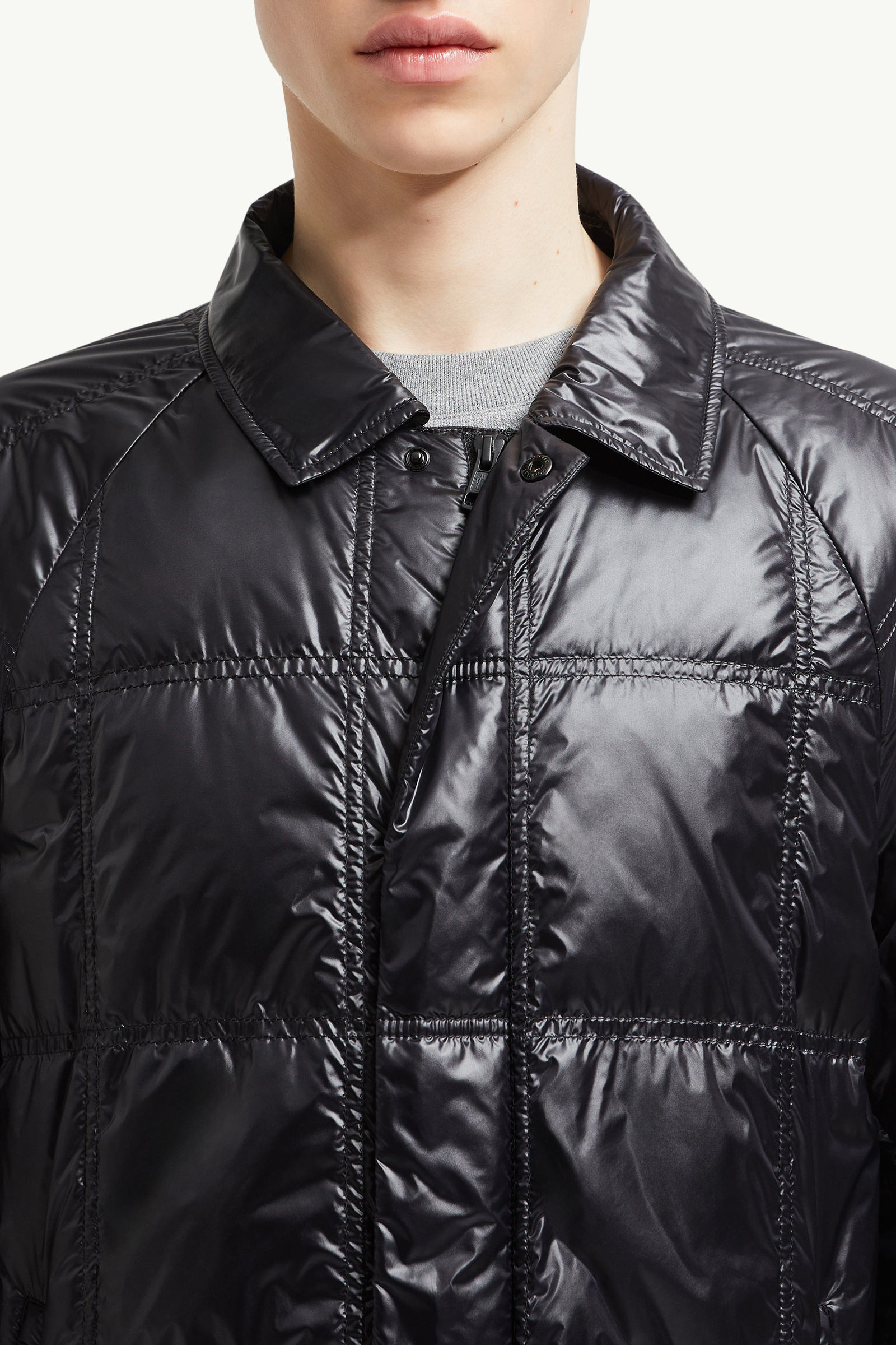 Kasuf Long Down Jacket Black Moncler 6