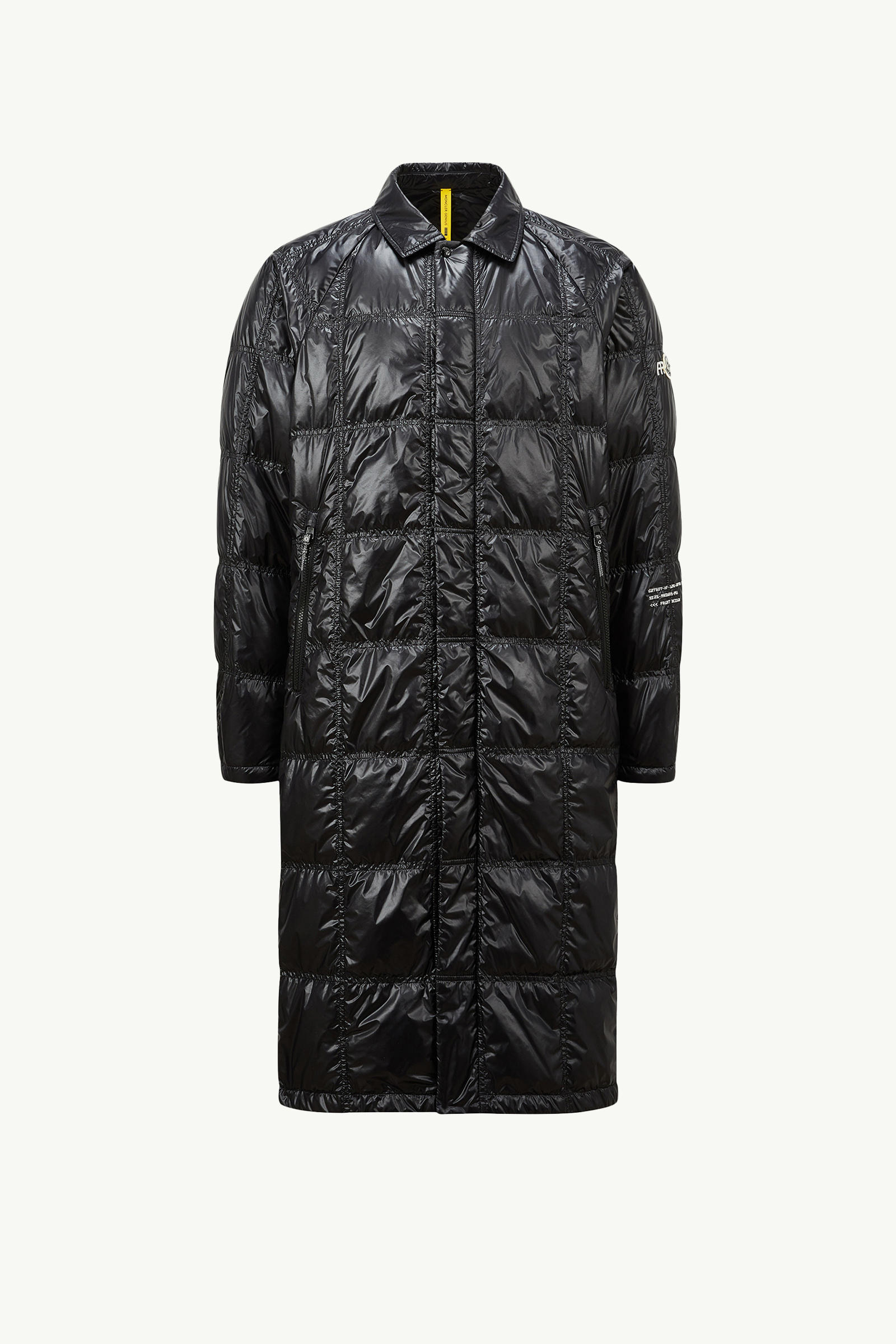 Kasuf Long Down Jacket Black Moncler 2