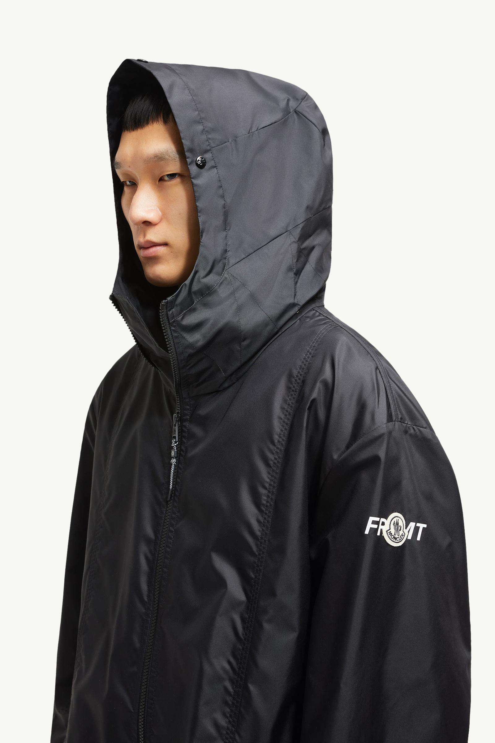 Moncler x FRGMT Ishta verstaubarer Parka mit Kapuze Herren Schwarz Moncler 1