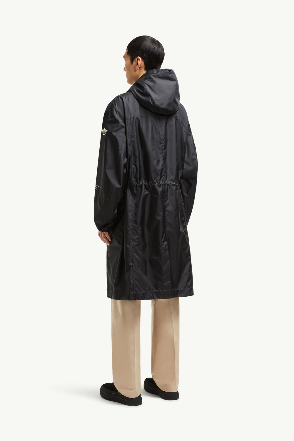 Moncler x FRGMT Ishta verstaubarer Parka mit Kapuze Herren Schwarz Moncler 4