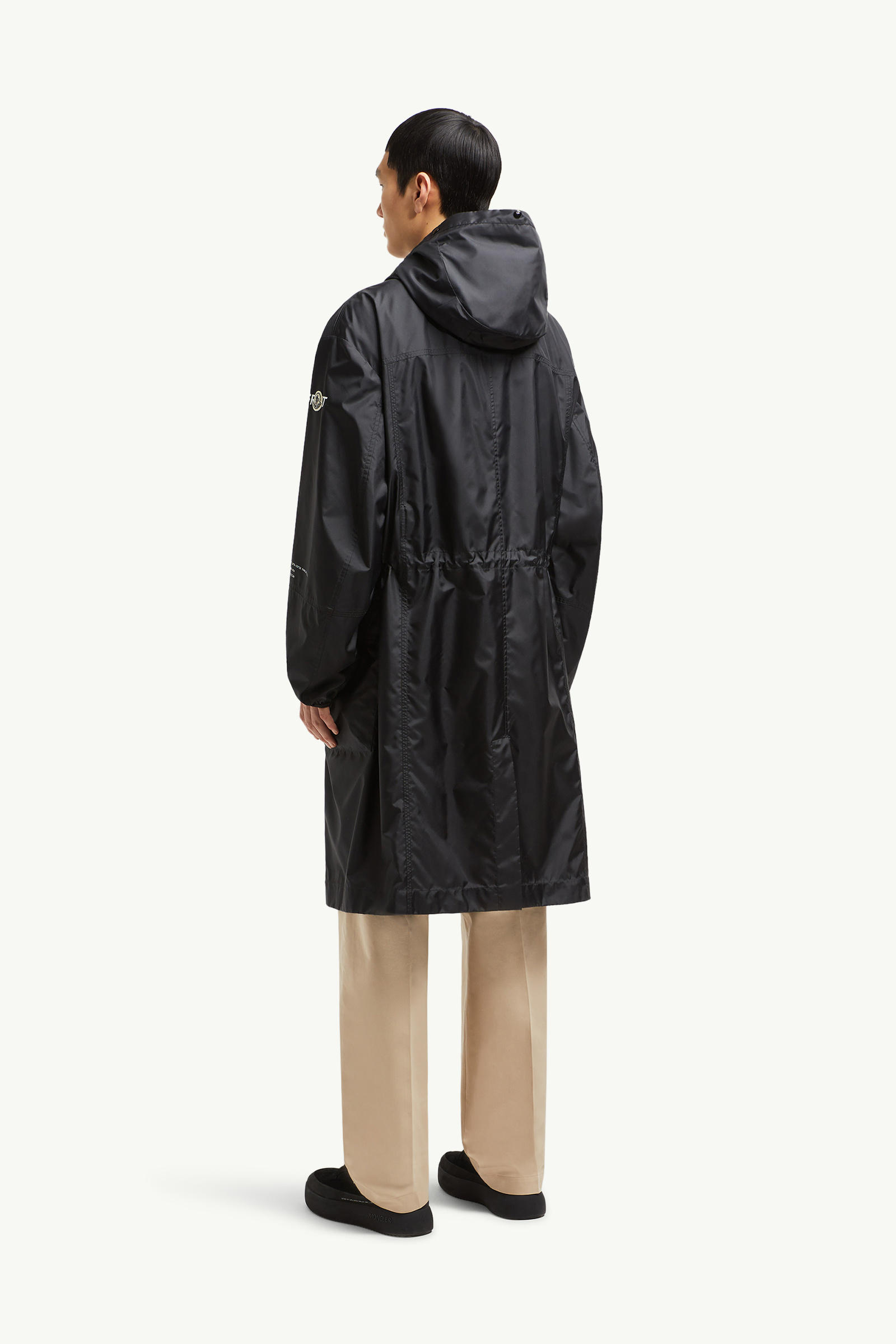 Moncler x FRGMT Ishta verstaubarer Parka mit Kapuze Herren Schwarz Moncler 4