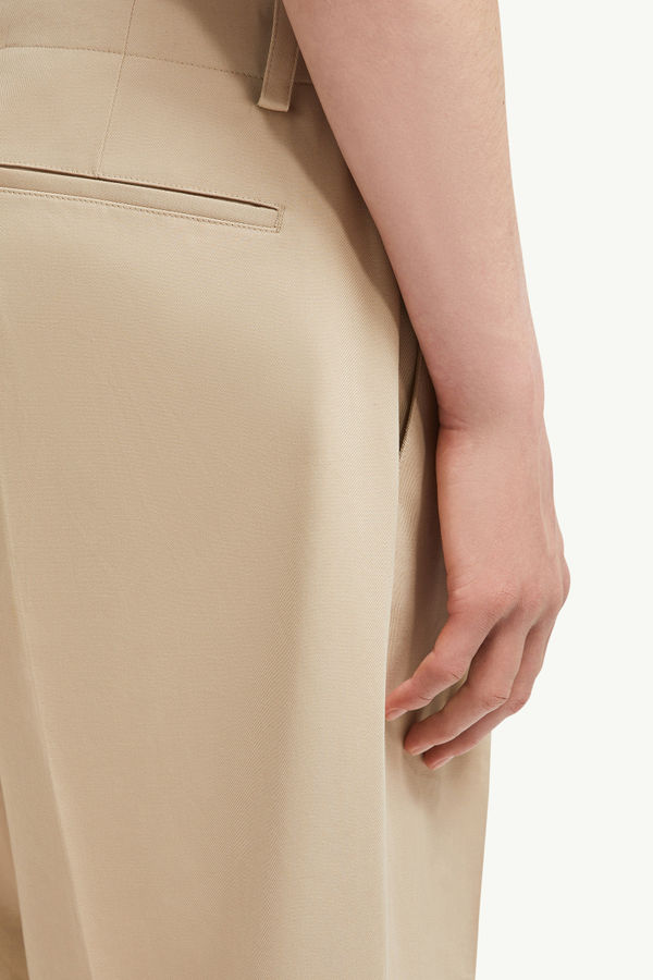 Moncler x FRGMT Hose aus Baumwoll-Gabardine Herren Beige Moncler 5
