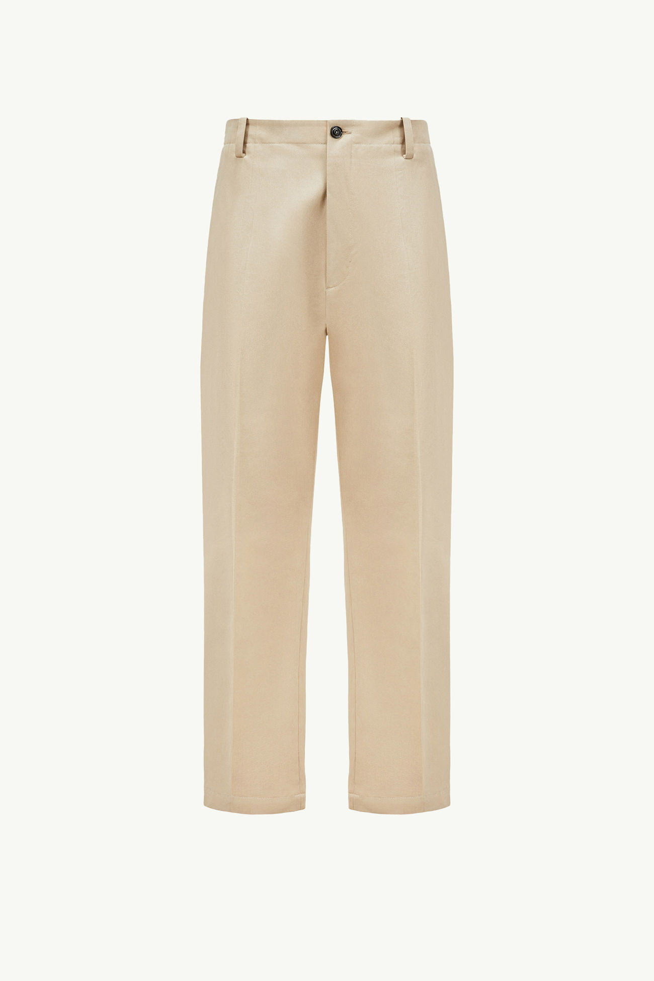 Moncler x FRGMT Cotton Gabardine Trousers Men Beige Moncler 2