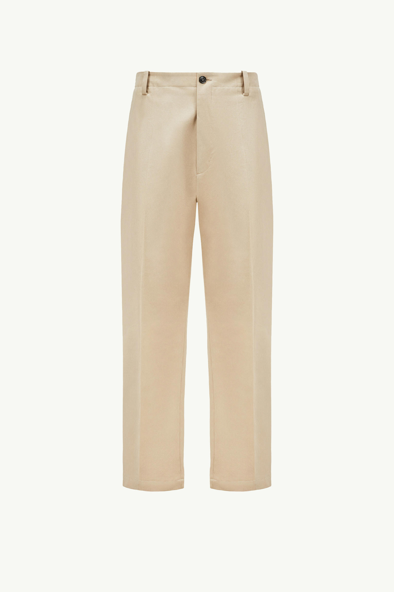 Pantaloni in gabardine di cotone Moncler x FRGMT Uomo Beige Moncler 2