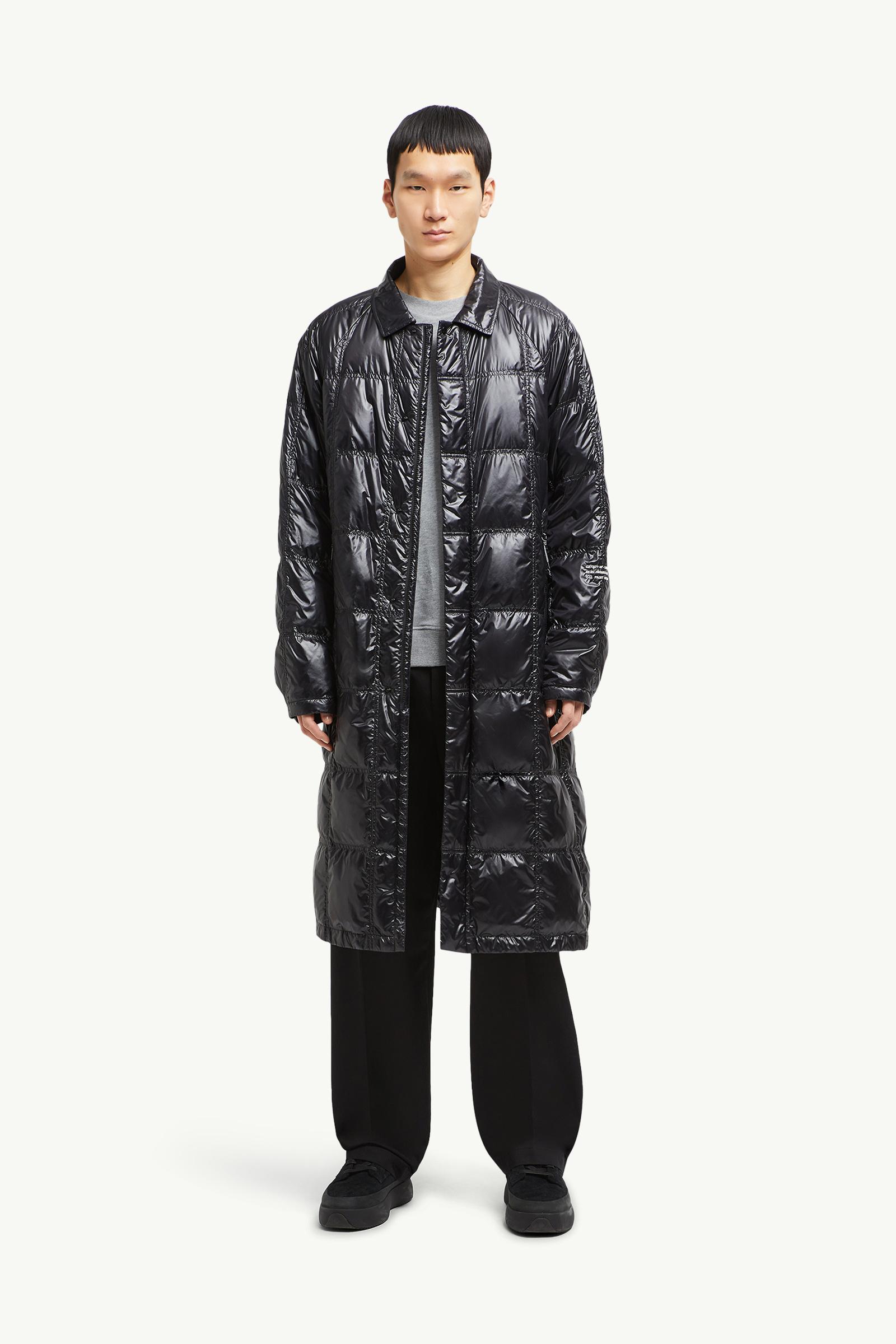 黑色Moncler x FRGMT男士棉质华达呢长裤- Moncler x Frgmt for