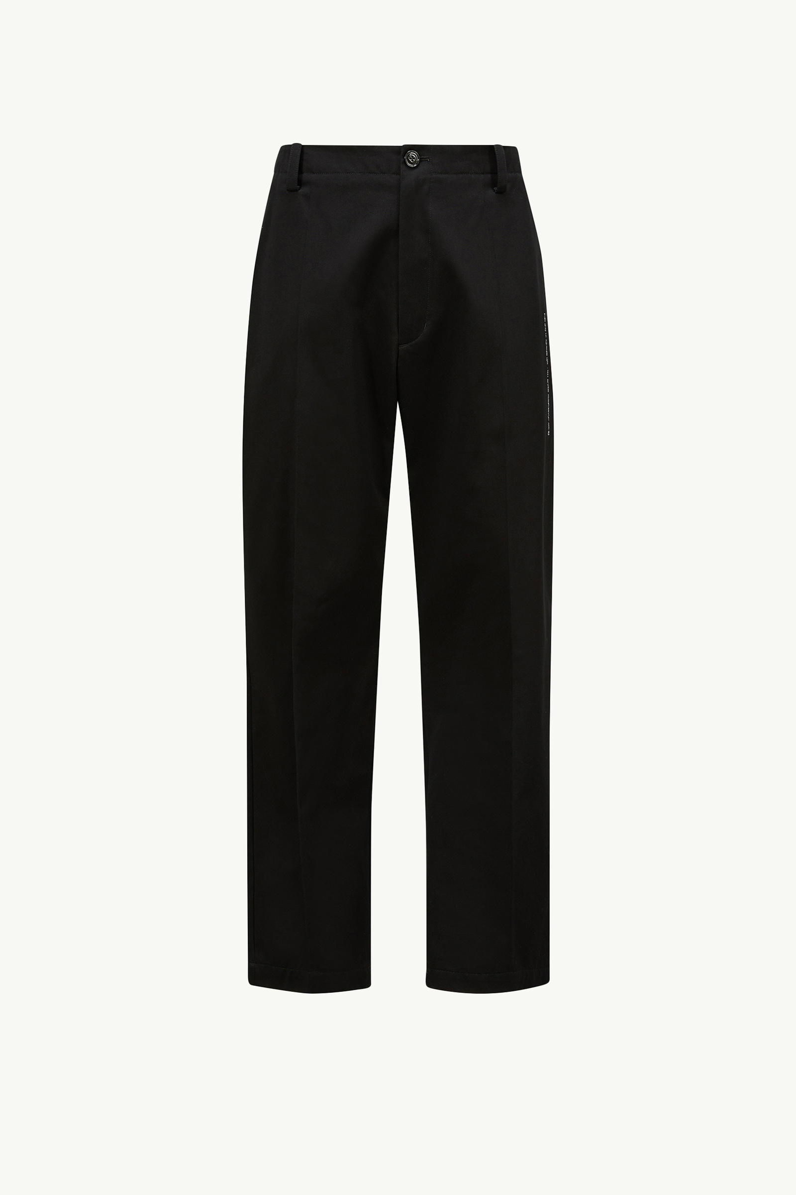 Moncler x FRGMT Cotton Gabardine Trousers Men Black Moncler 2