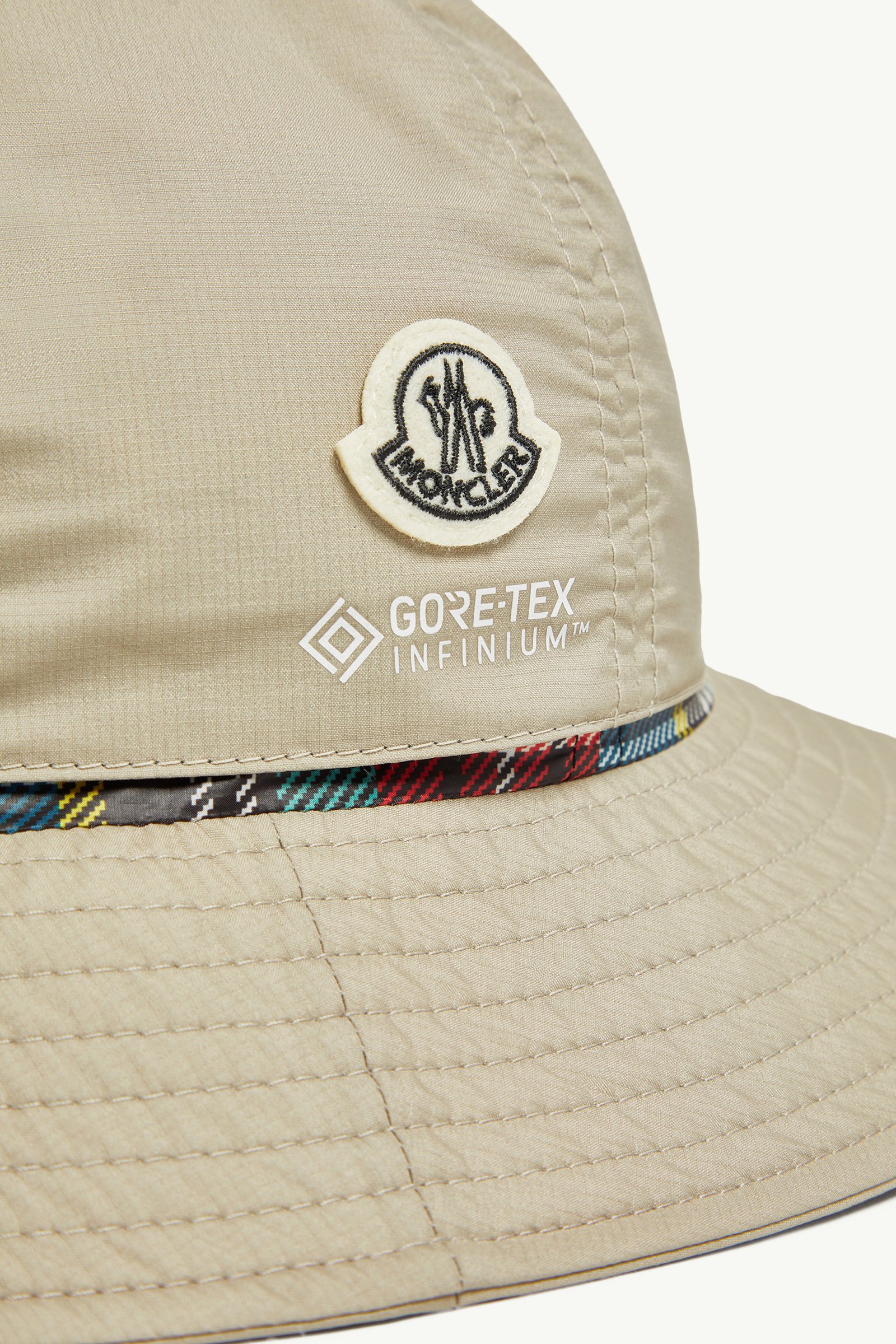 Beige Moncler x FRGMT Reversible Bucket Hat - Moncler x