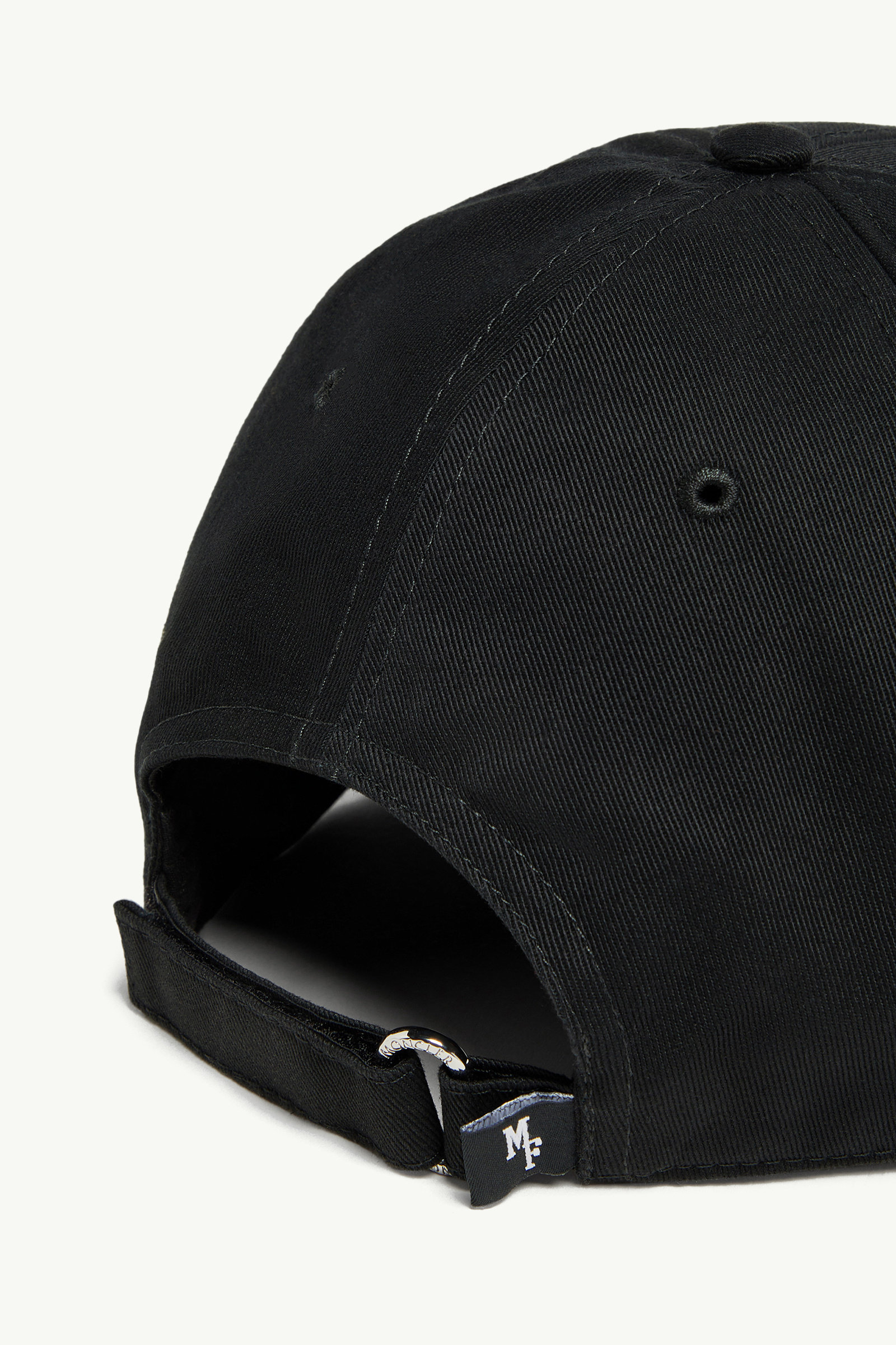 Moncler x FRGMT Gabardine Baseball Cap Men Black Moncler 3