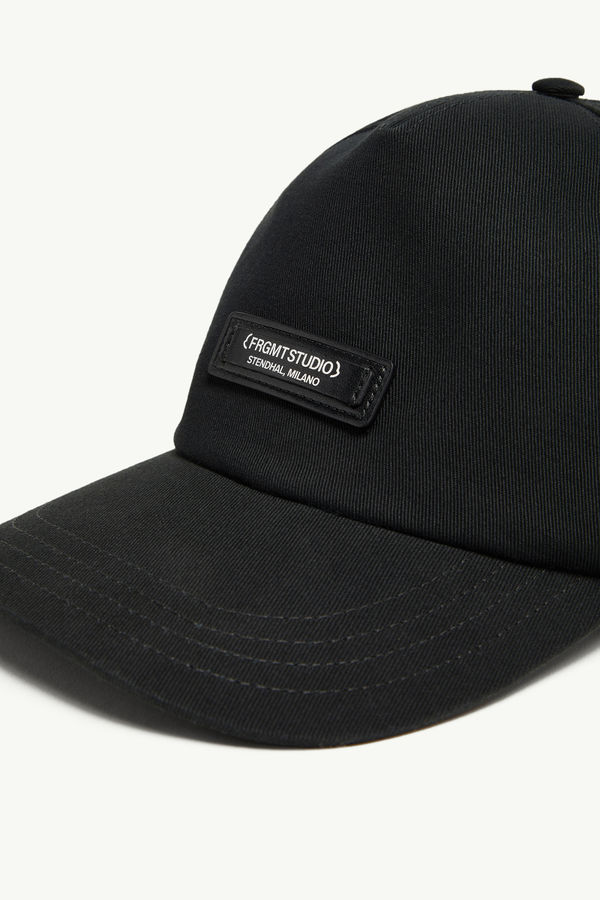 Moncler x FRGMT Gabardine Baseball Cap Men Black Moncler 4