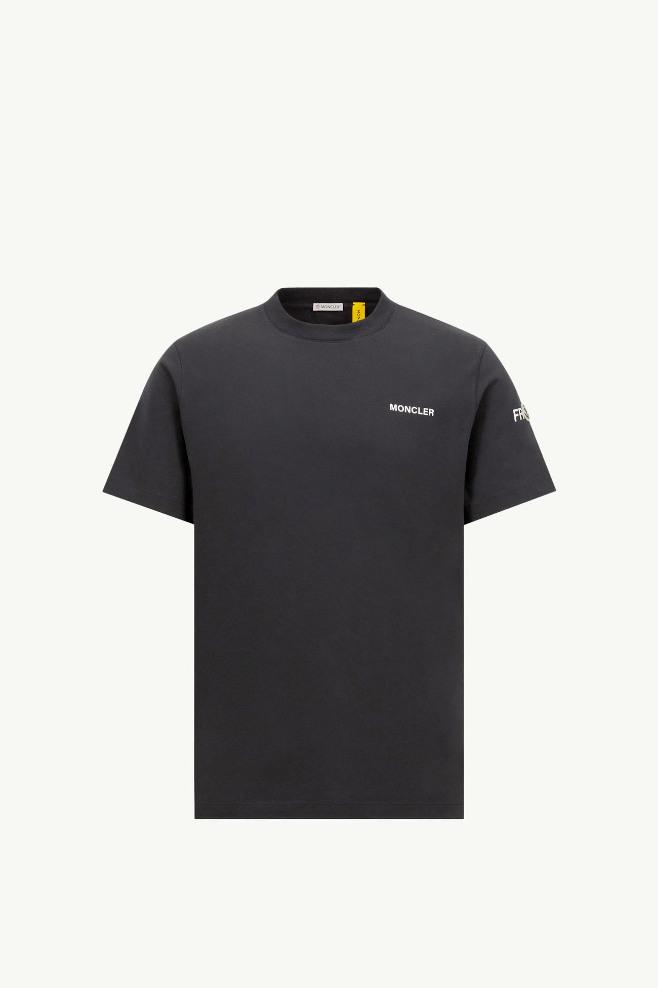 Camiseta de algodón con maxilogotipo Moncler x FRGMT Hombre Negro Moncler 2